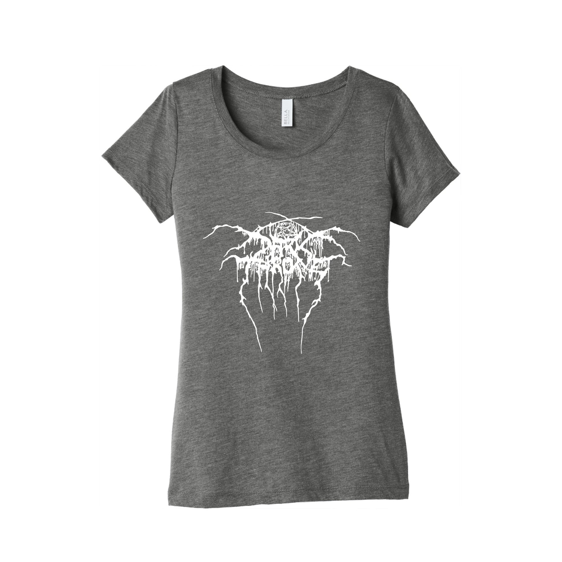 Darkthrone Classic Logo Womens Triblend Tee