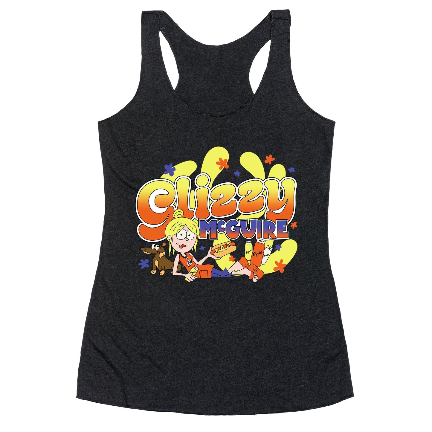 Glizzy McGuire Racerback Tank