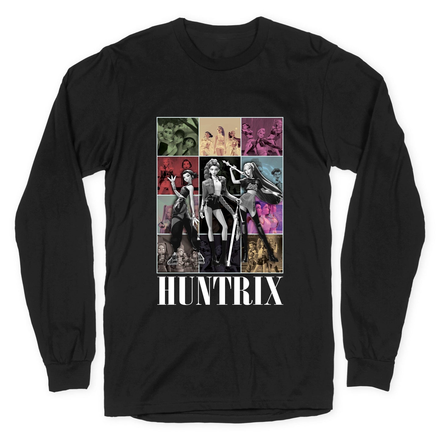 Huntrix Kpop Demon Hunters Longsleeve Tee