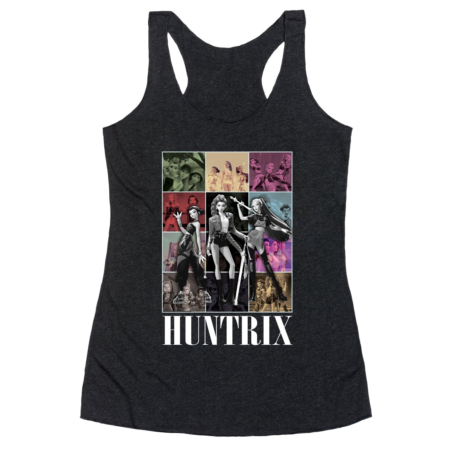 Huntrix Kpop Demon Hunters Racerback Tank