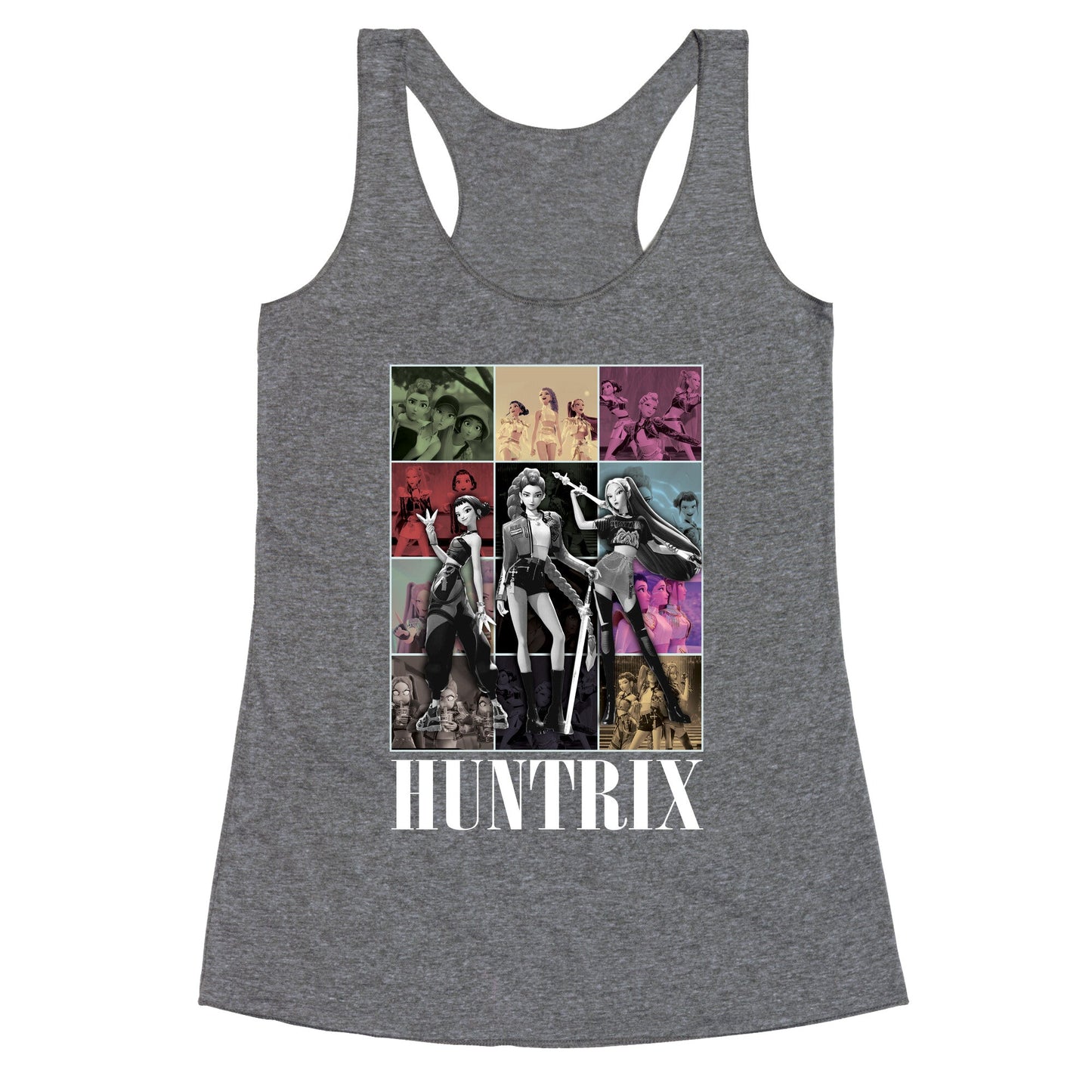 Huntrix Kpop Demon Hunters Racerback Tank