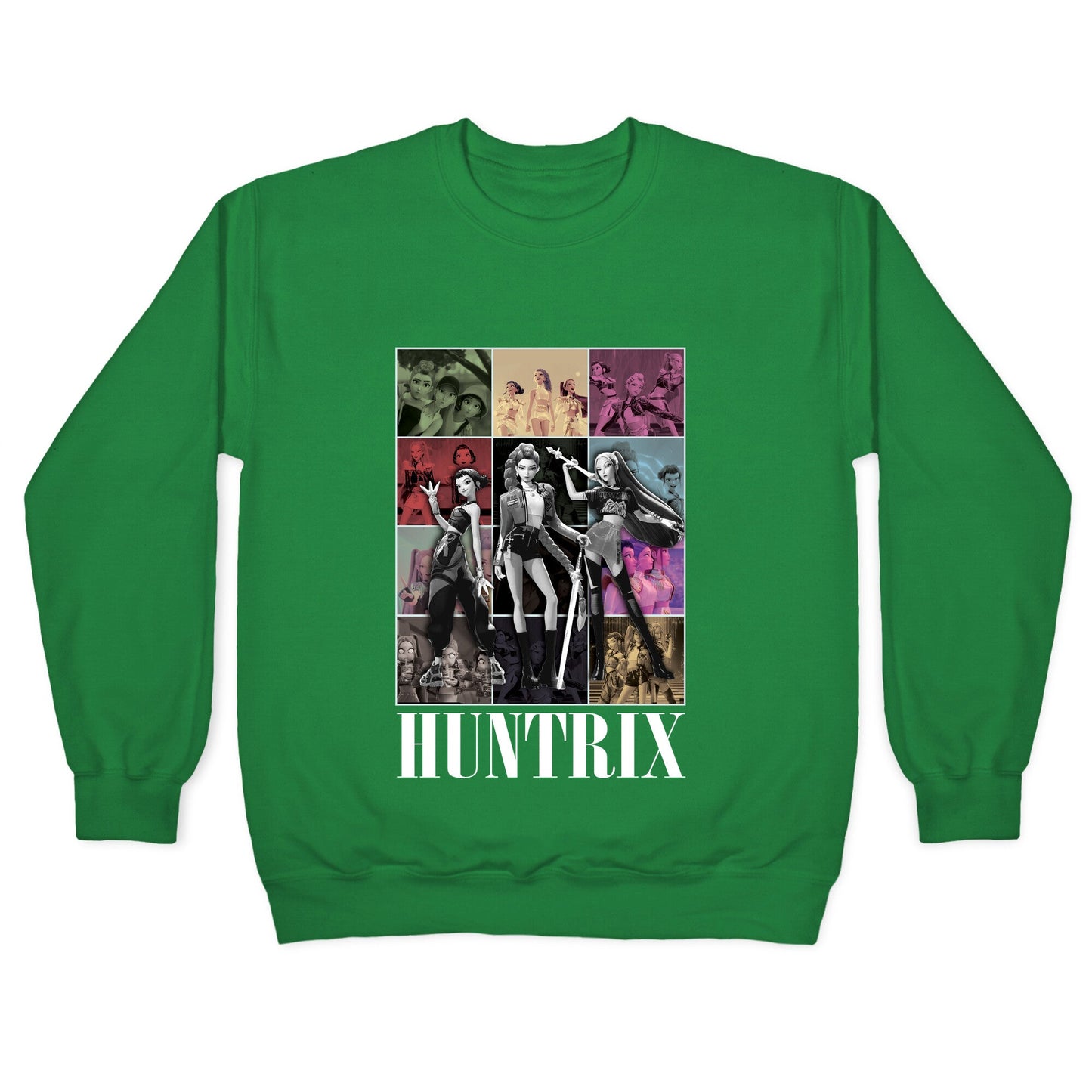 Huntrix Kpop Demon Hunters Crewneck Sweatshirt