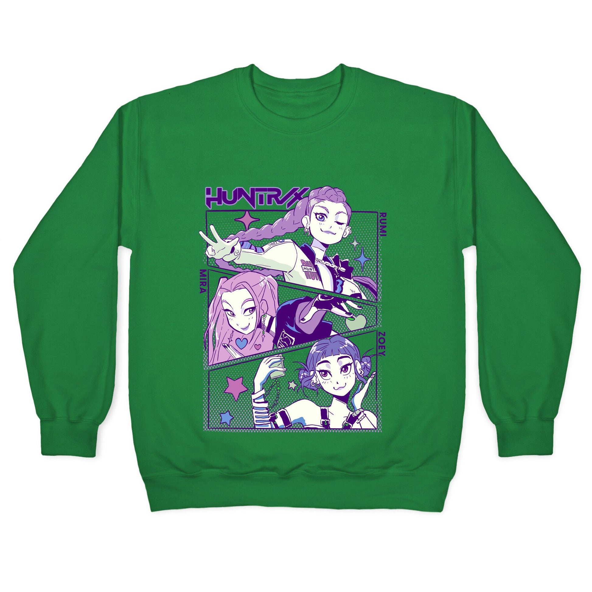 Huntrix Kpop Crewneck Sweatshirt