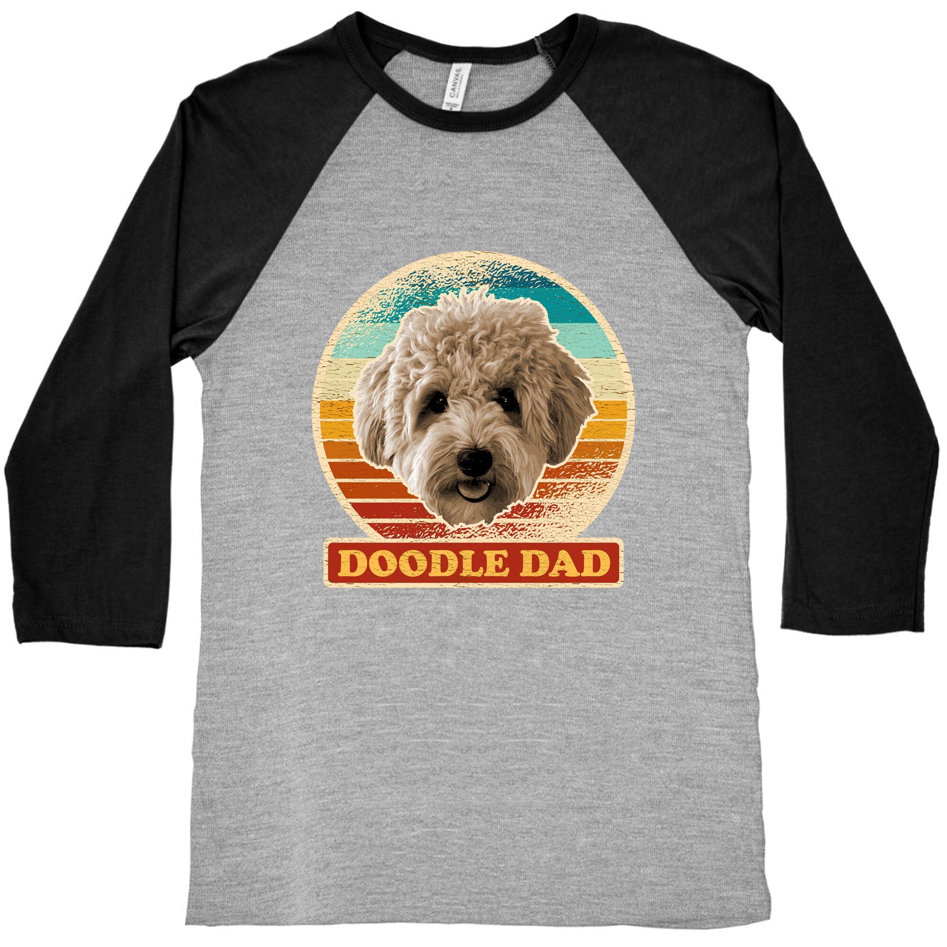 Doodle Dad Baseball Tee