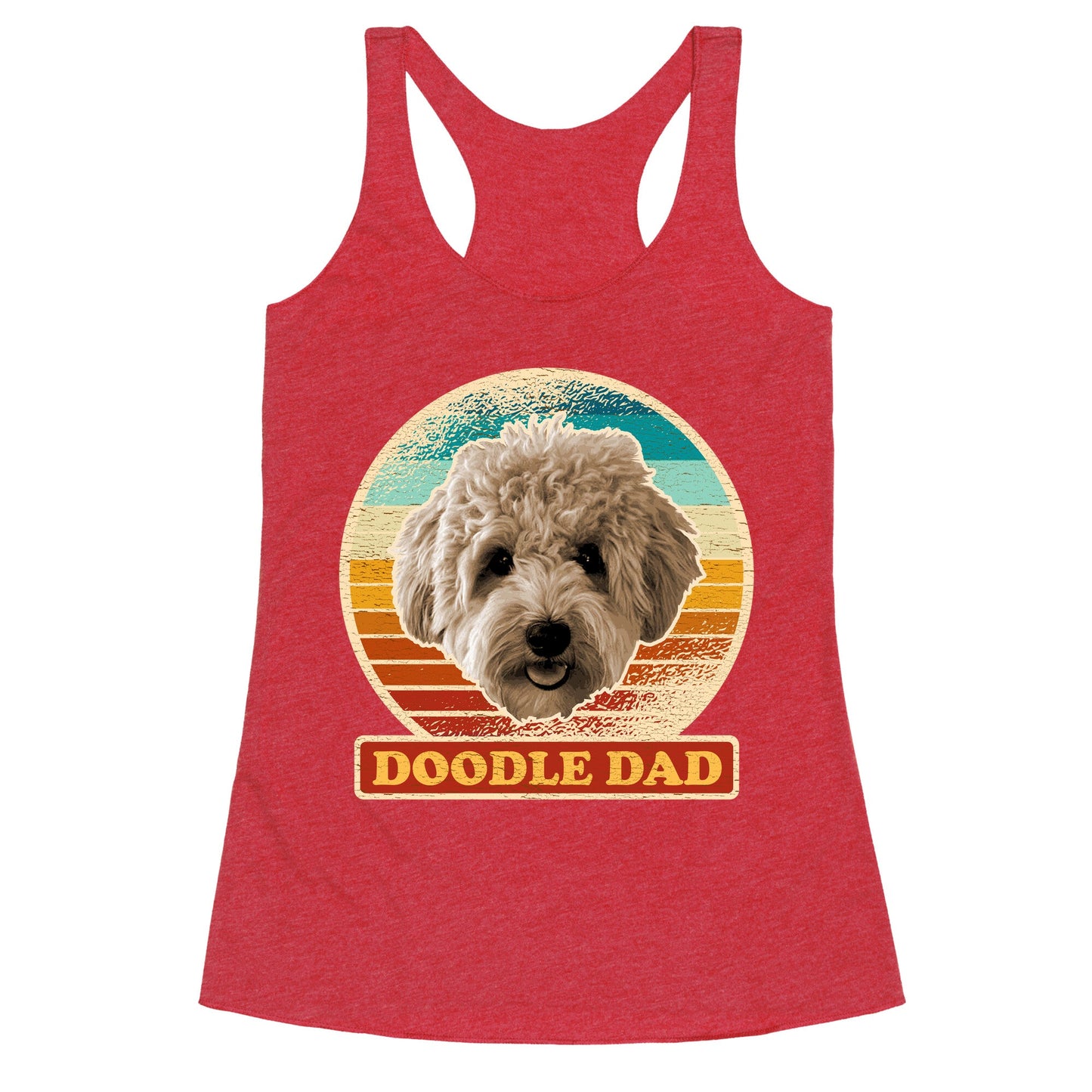 Doodle Dad Racerback Tank