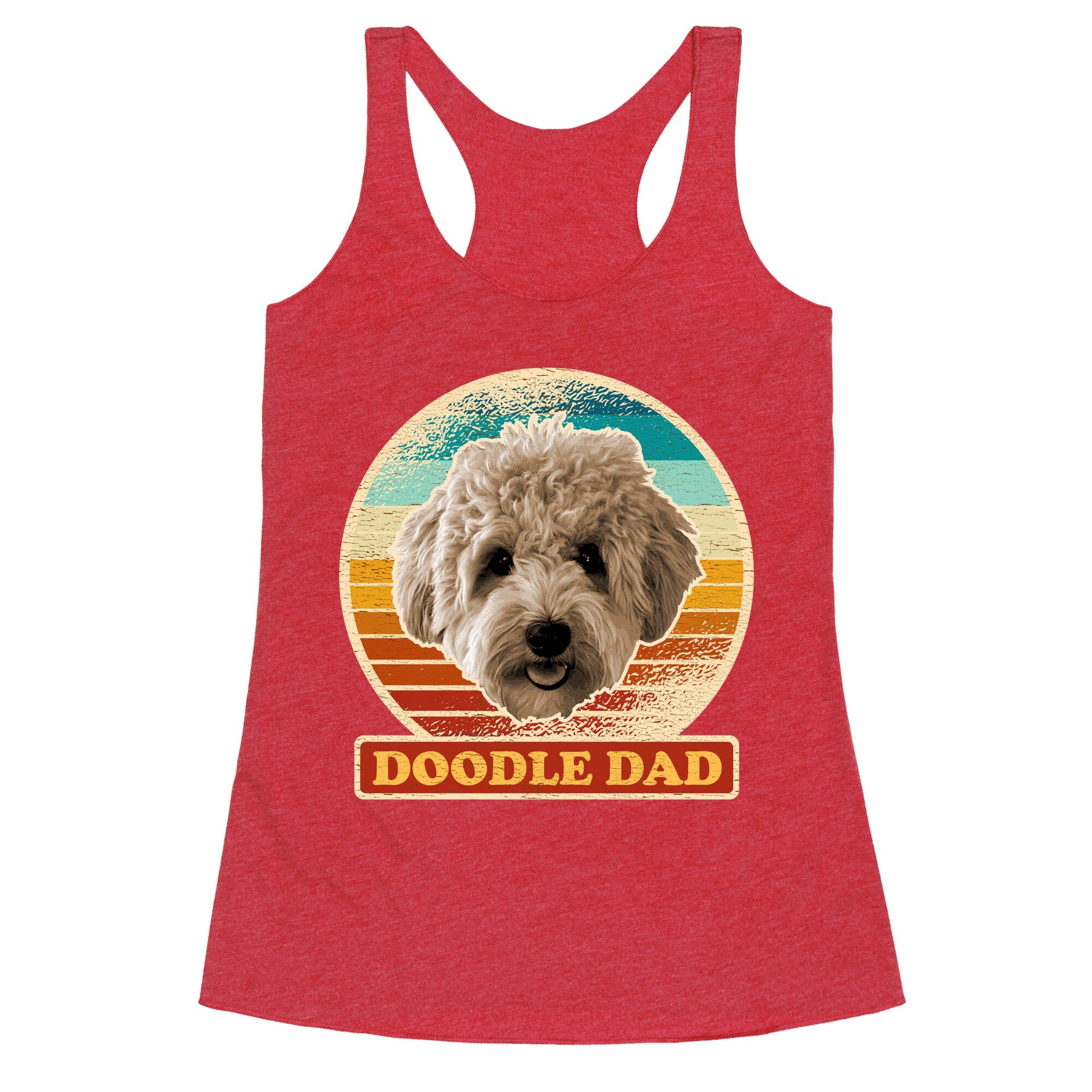 Doodle Dad Racerback Tank