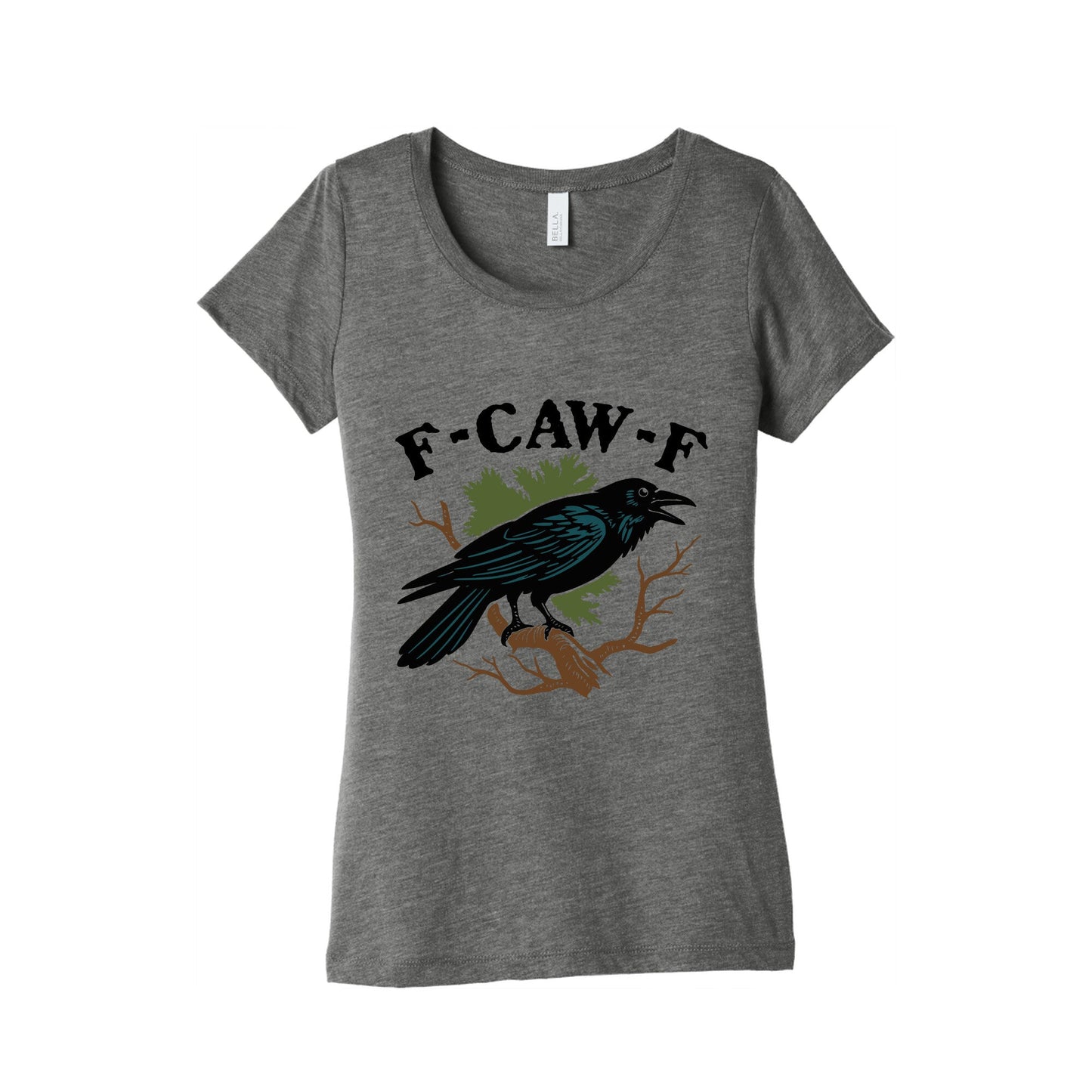 F Caw F Womens Triblend Tee