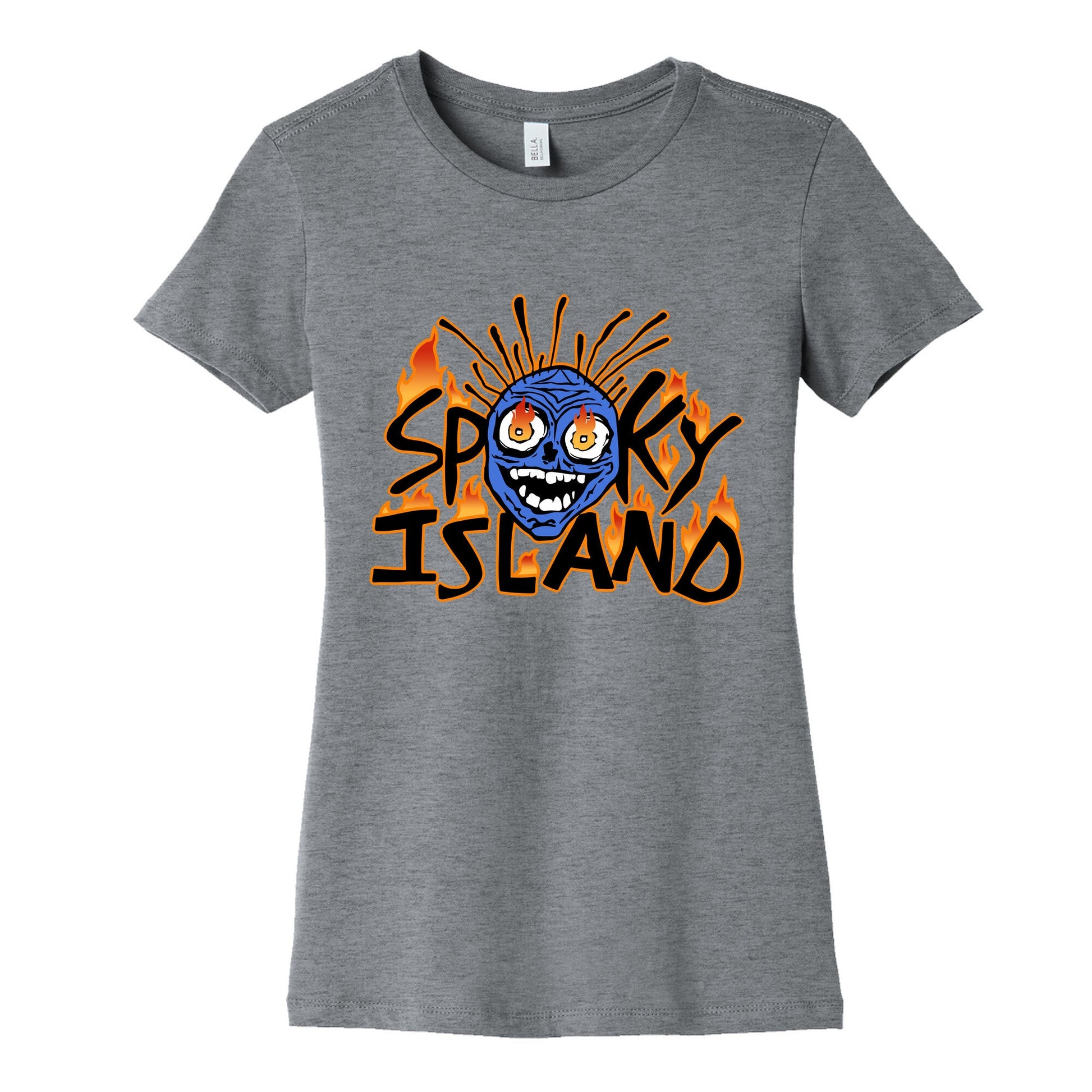 Spooky Island Womens Cotton Tee