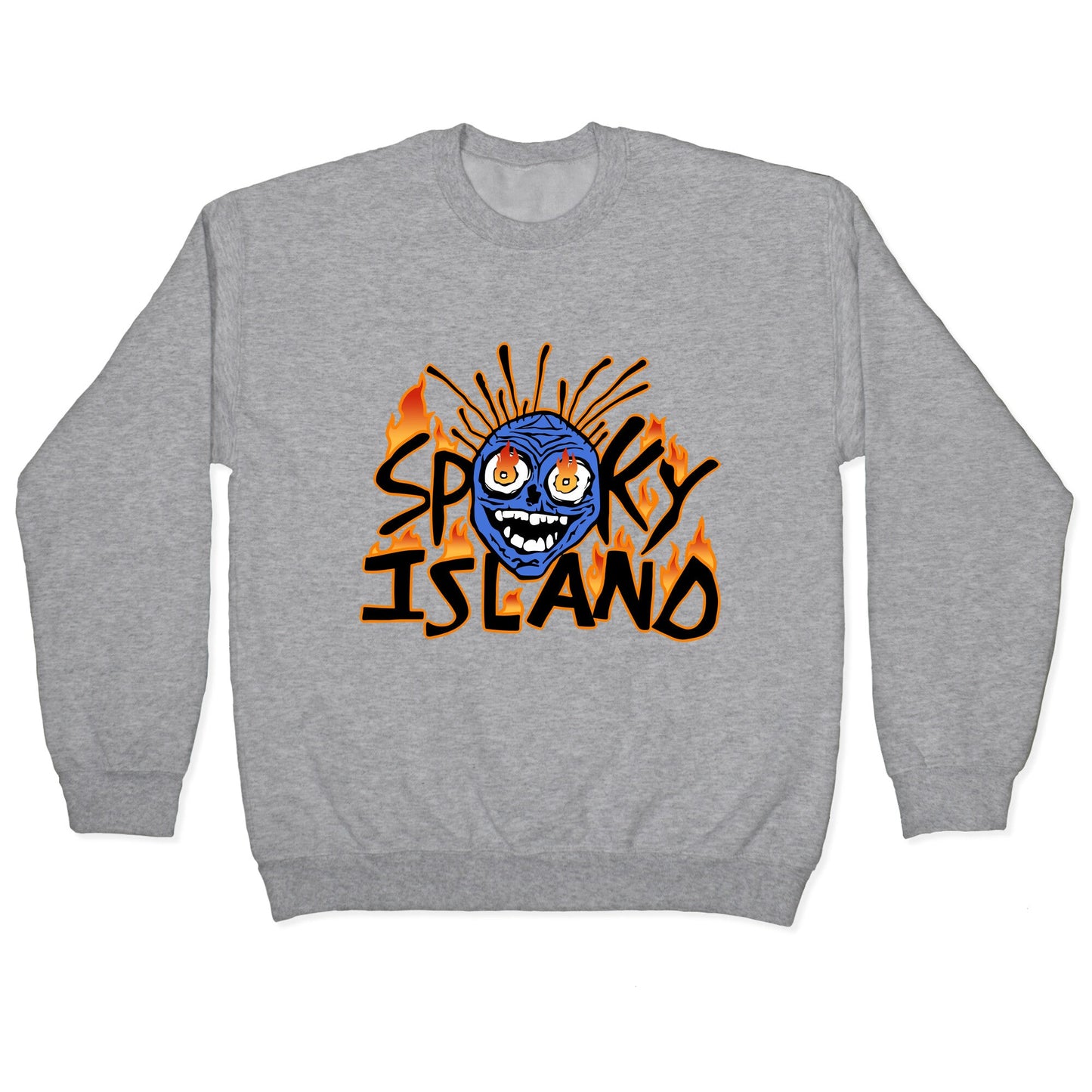 Spooky Island Crewneck Sweatshirt
