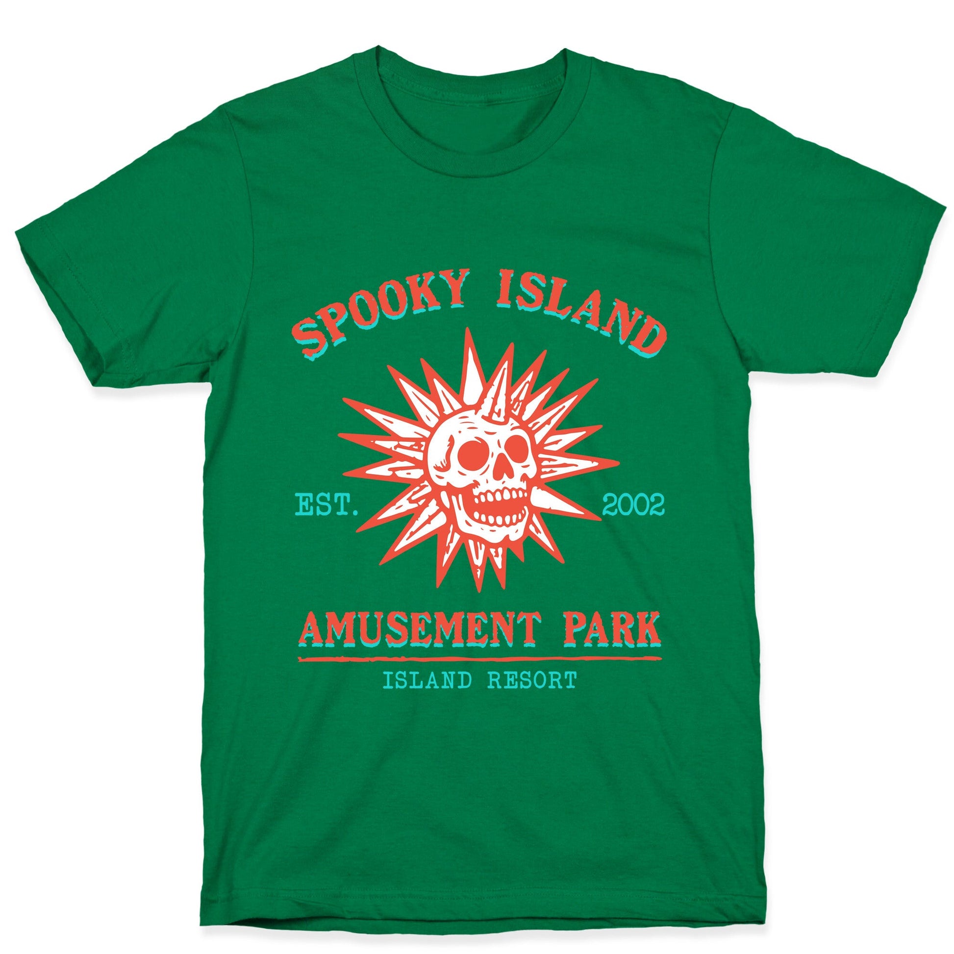 Spooky Island Retro T-Shirt
