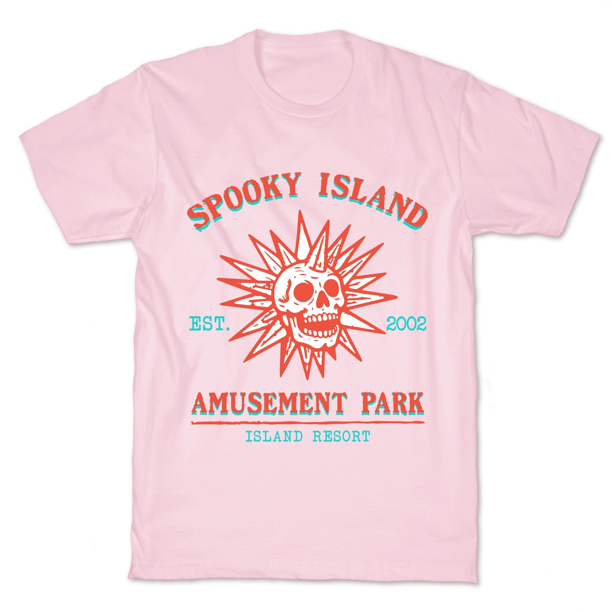 Spooky Island Retro T-Shirt