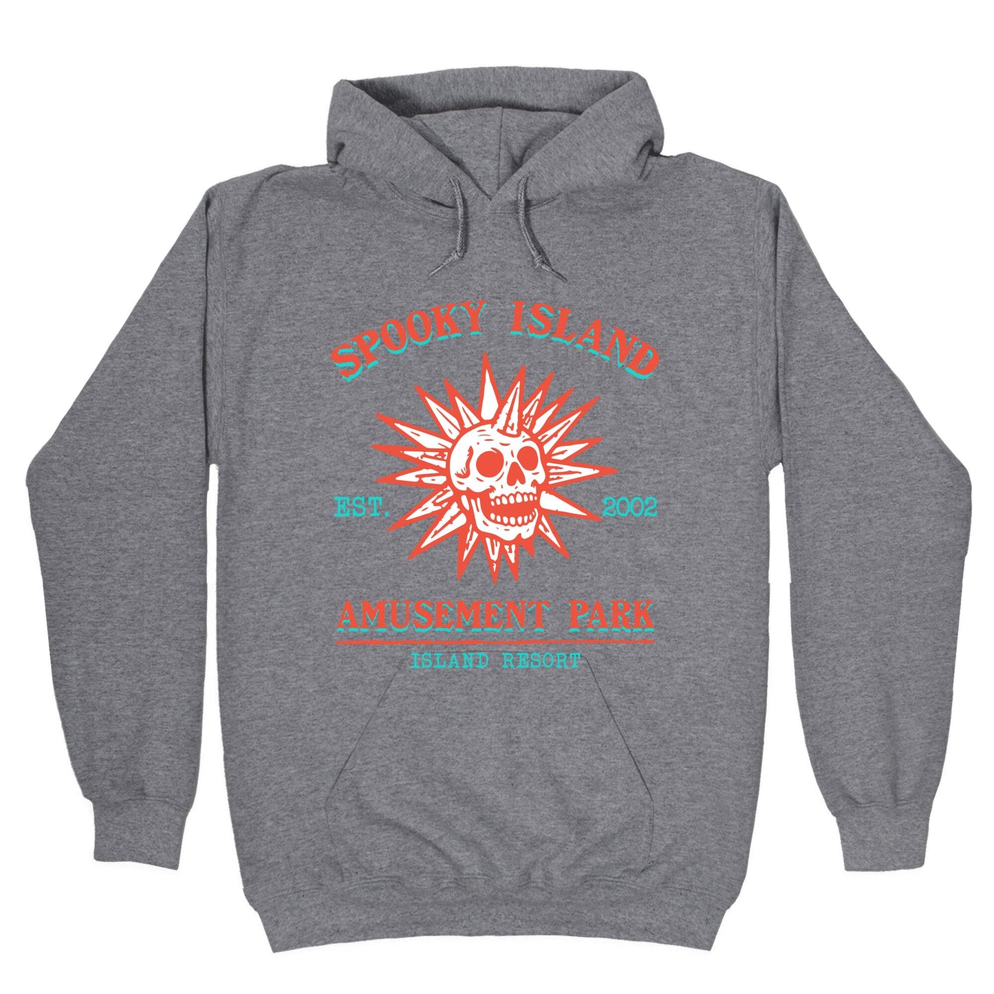 Spooky Island Retro Hoodie