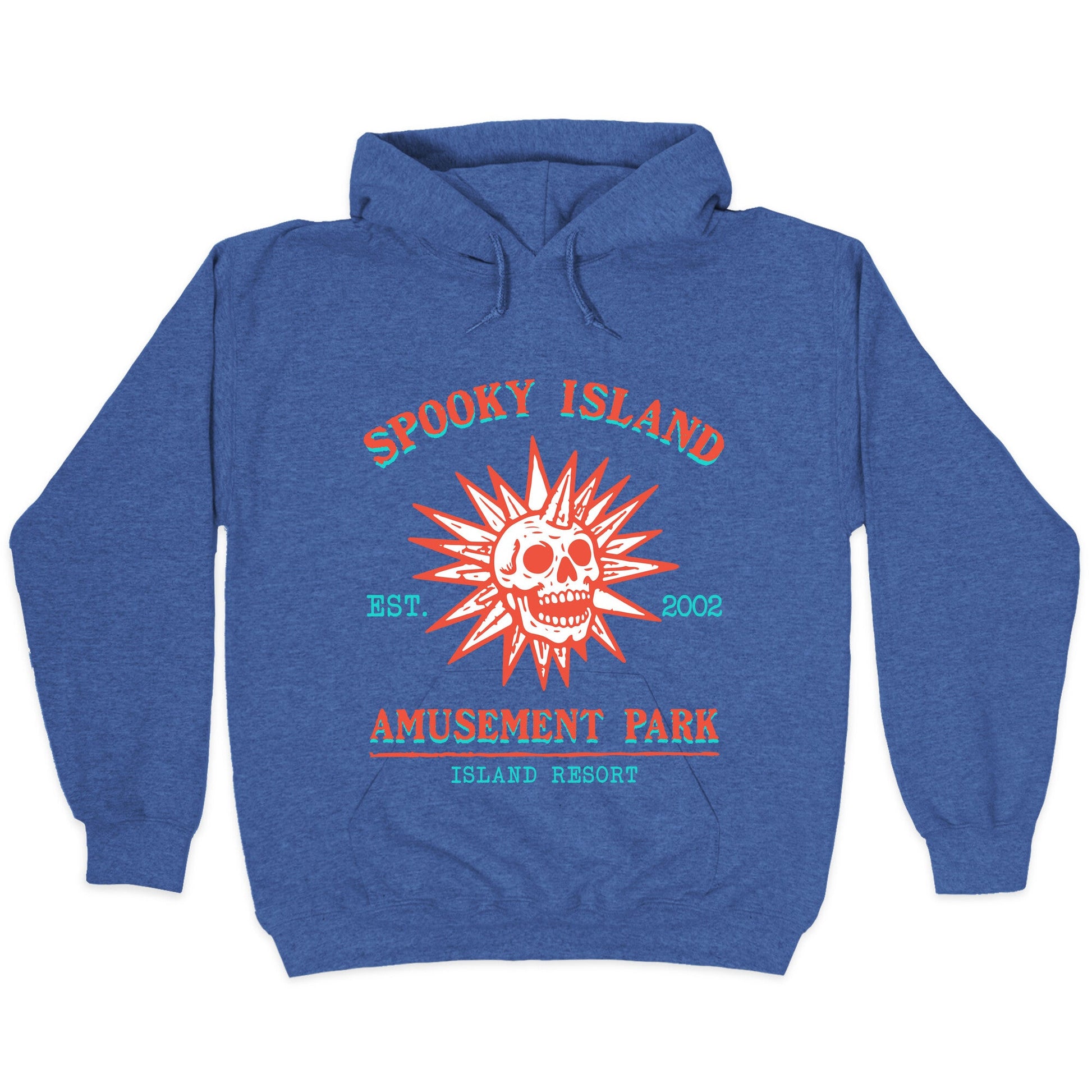 Spooky Island Retro Hoodie