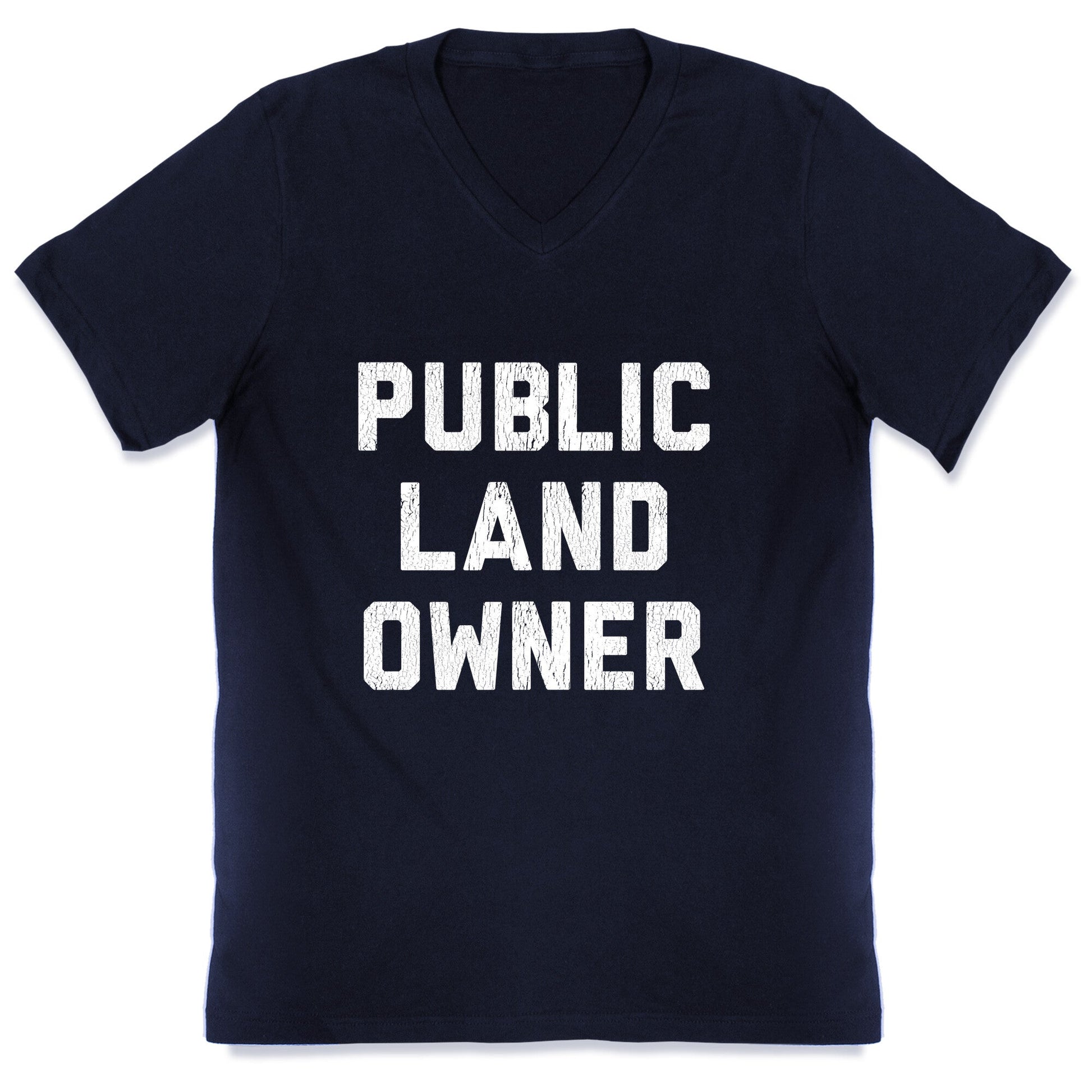Public Land Owner V-Neck