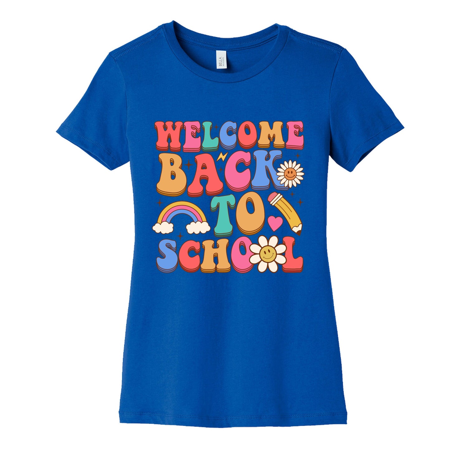 Welcome Back to School Womens Cotton Tee