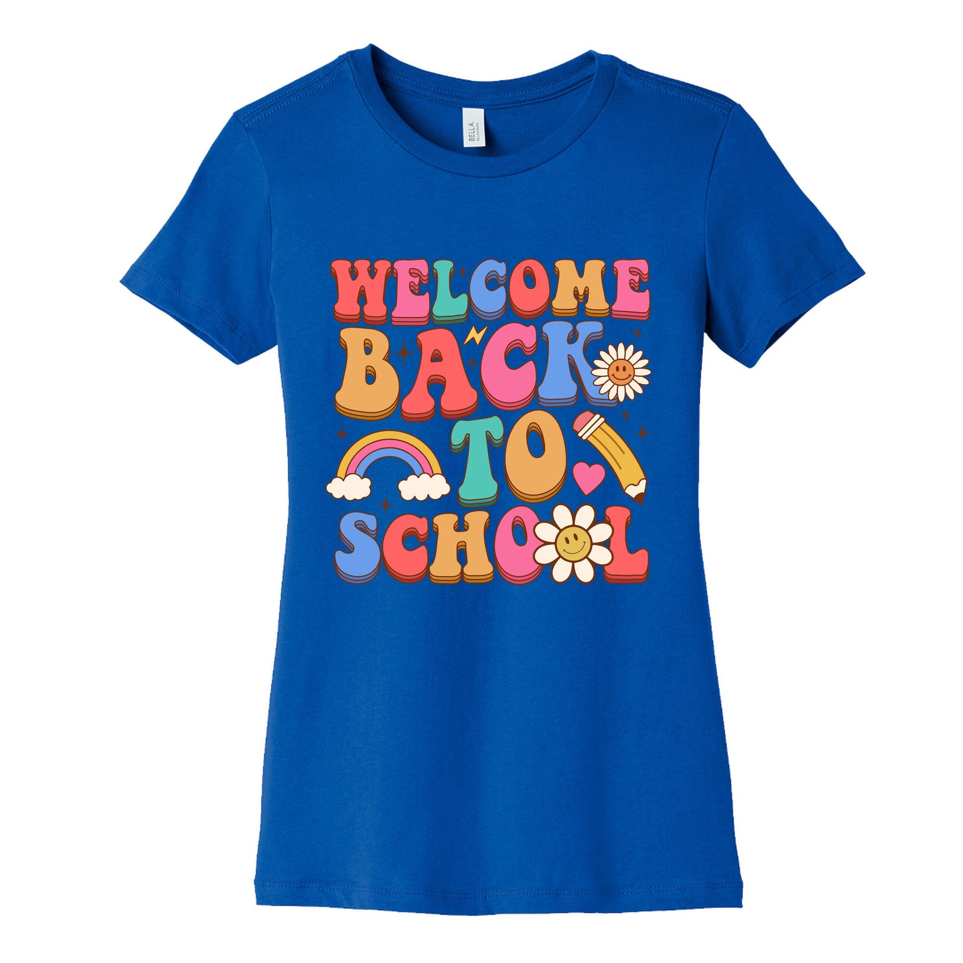 Welcome Back to School Womens Cotton Tee