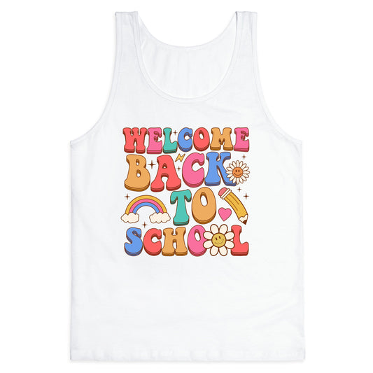 Welcome Back to School Tank Top