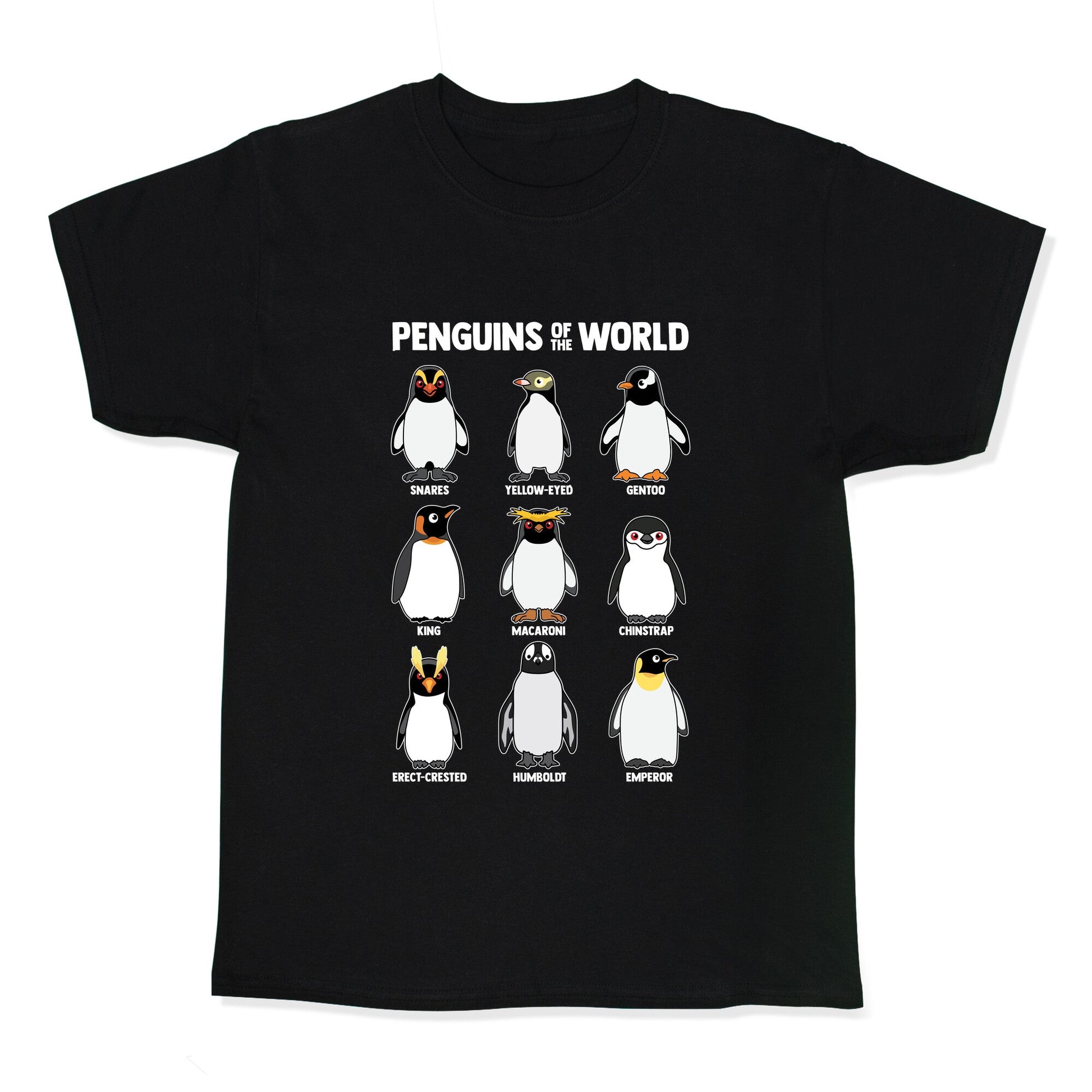 Penguins of the World Kids Tee