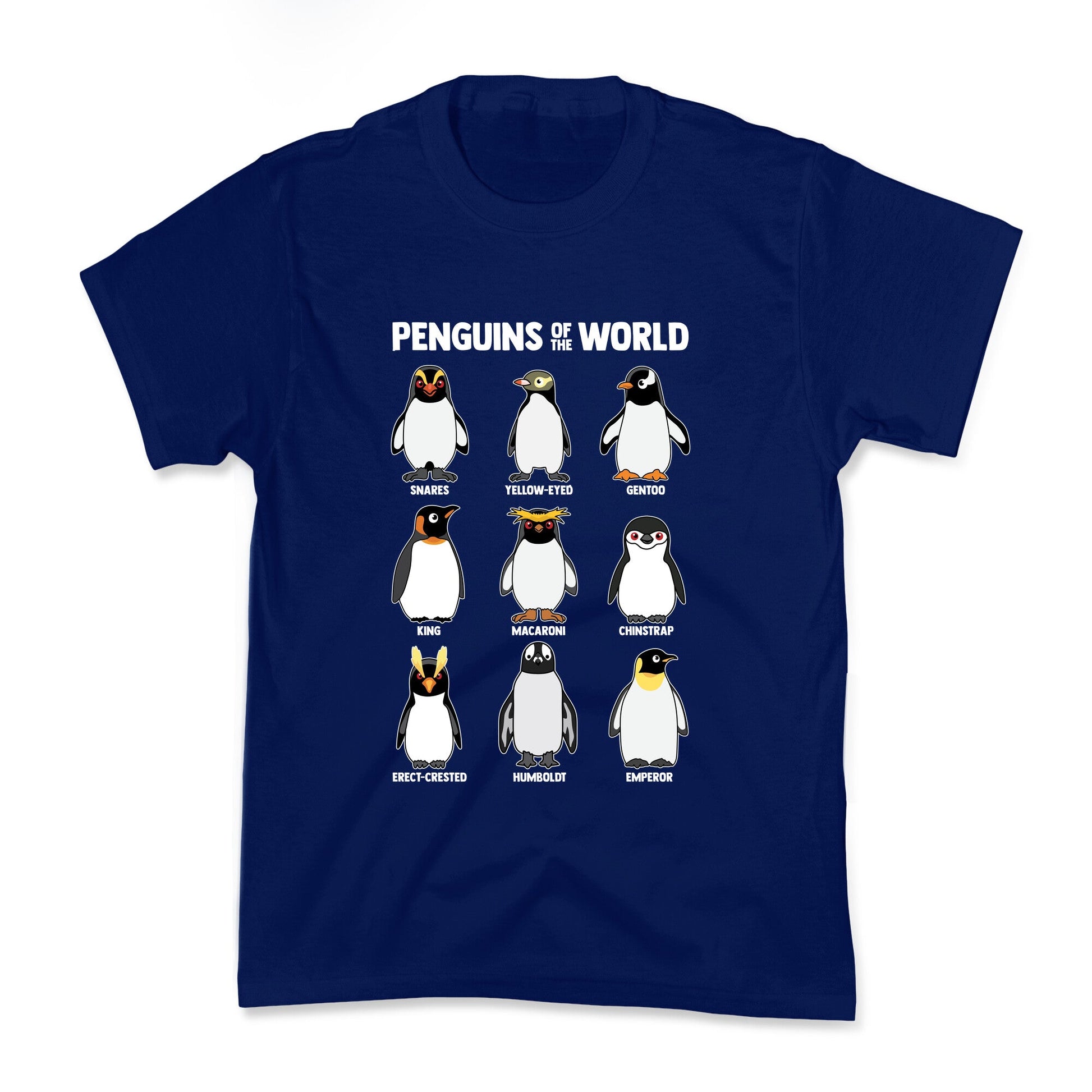 Penguins of the World Kids Tee