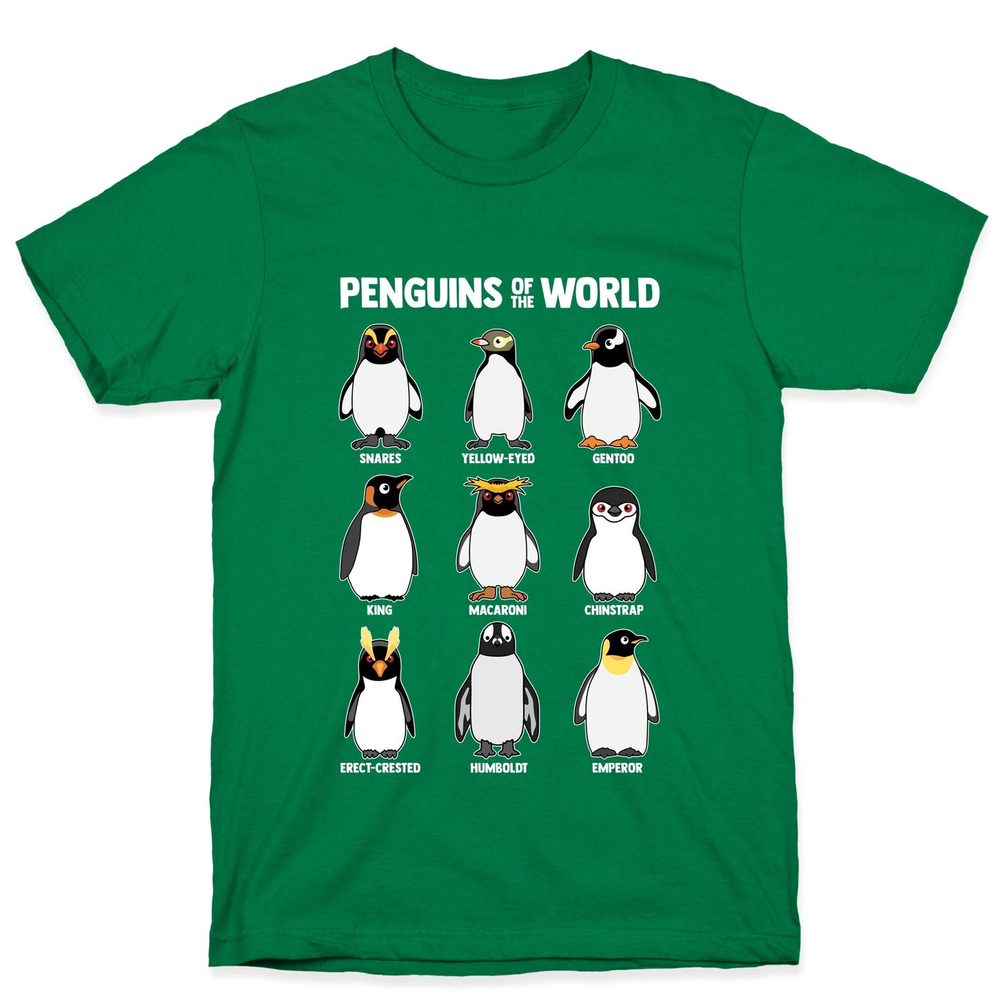 Penguins of the World T-Shirt