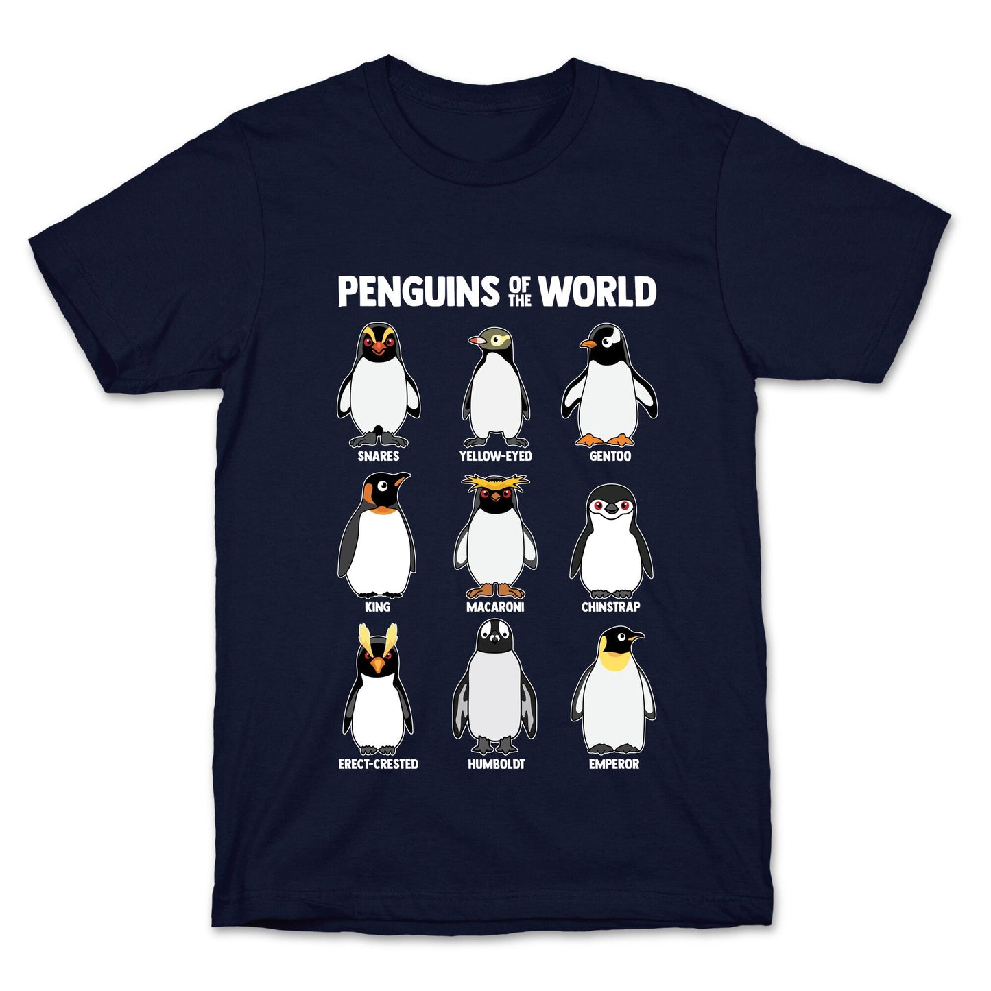 Penguins of the World T-Shirt