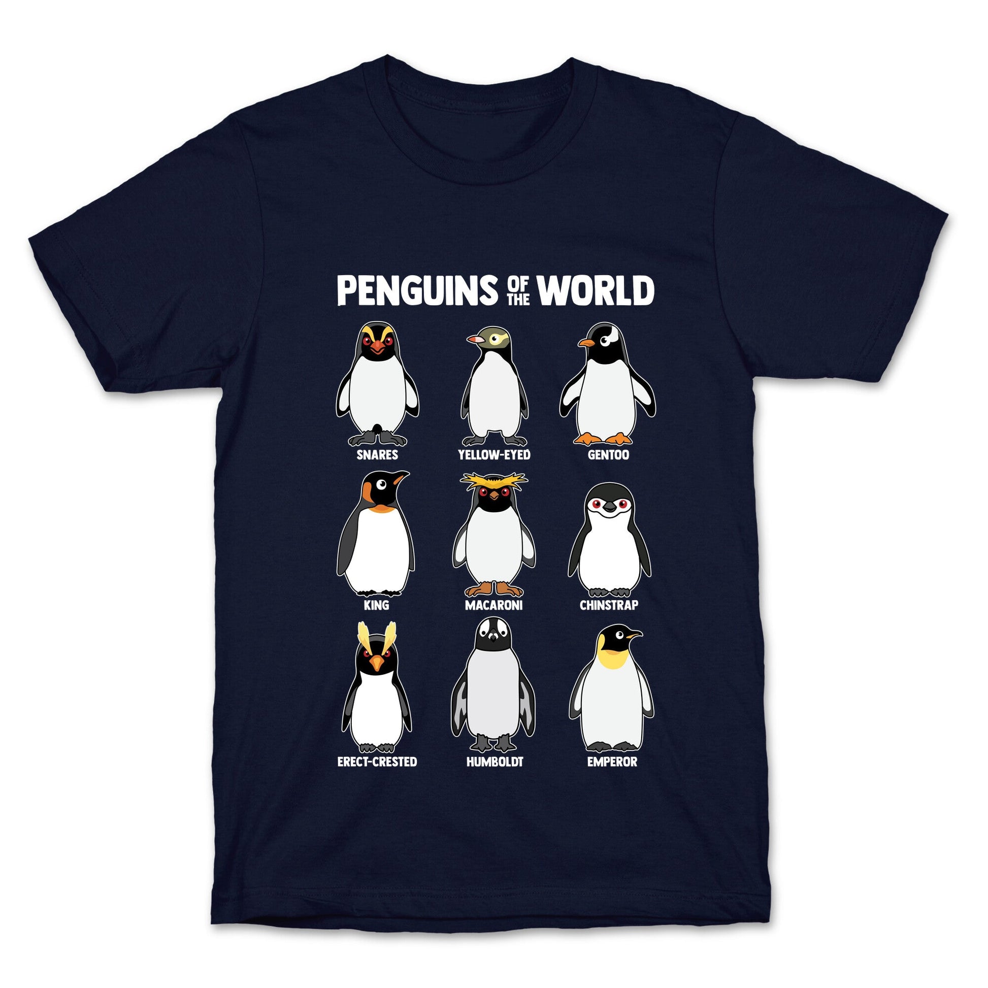 Penguins of the World T-Shirt