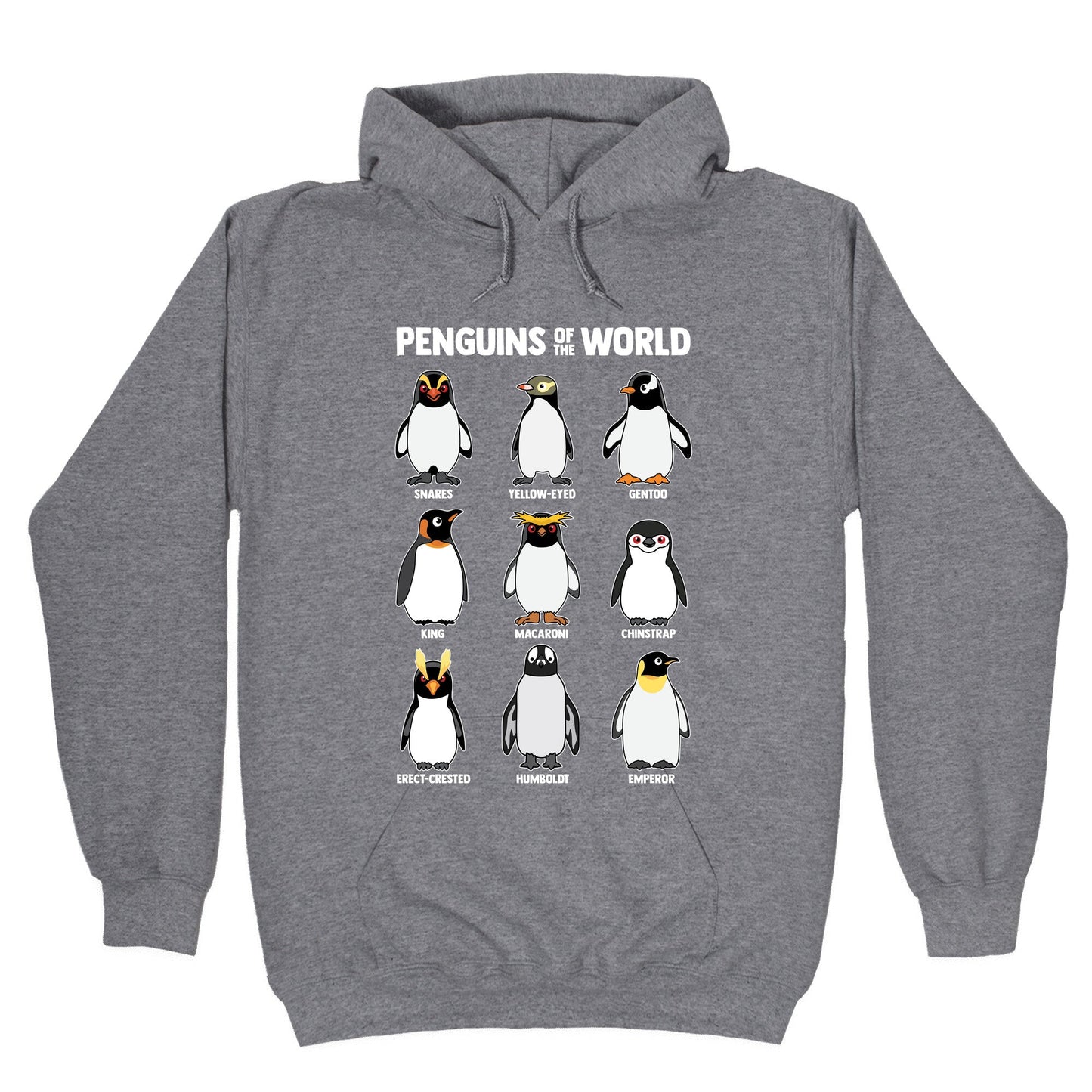 Penguins of the World Hoodie