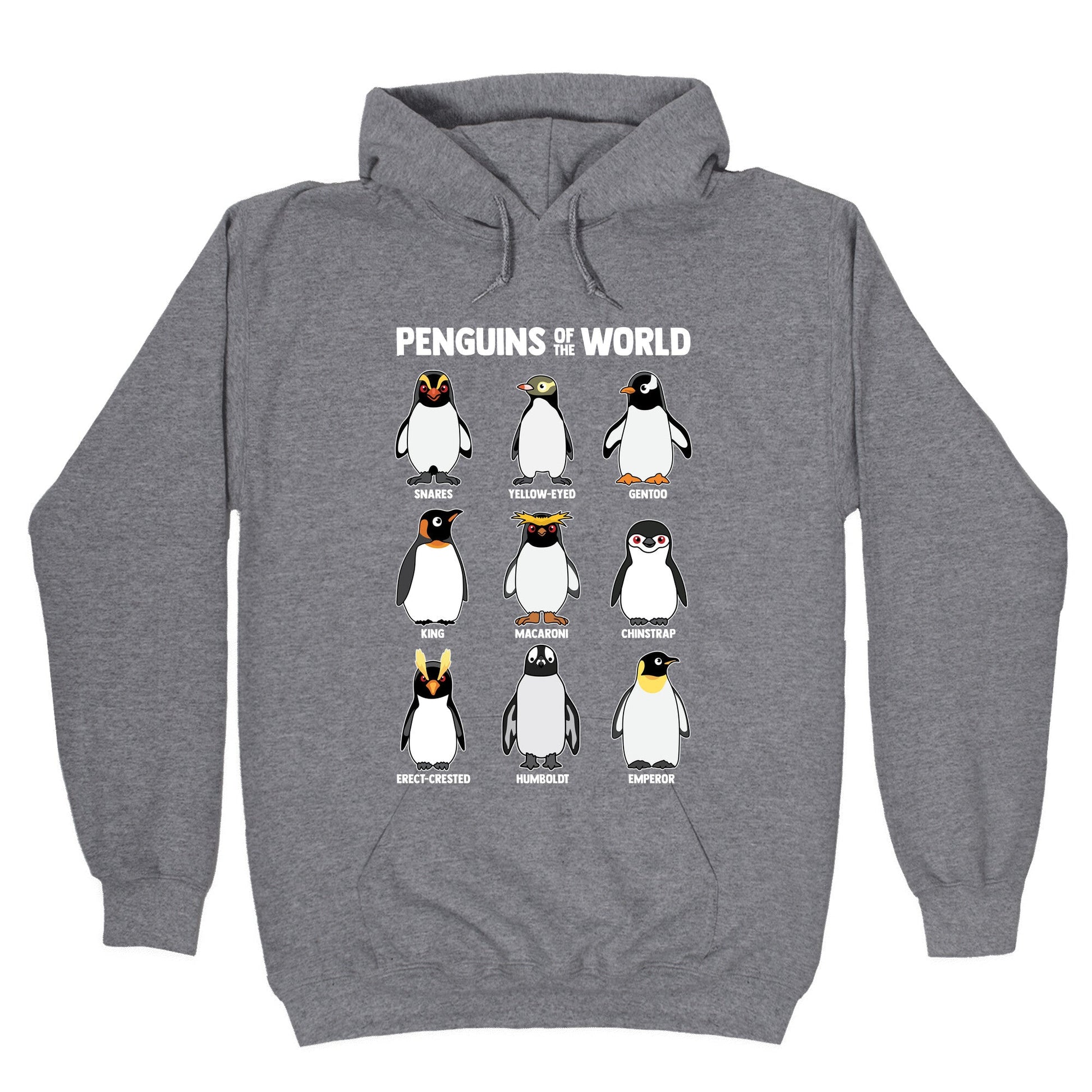 Penguins of the World Hoodie