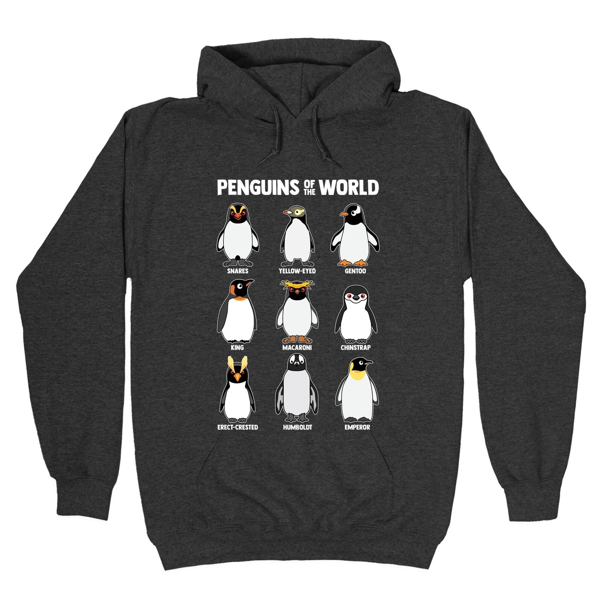 Penguins of the World Hoodie