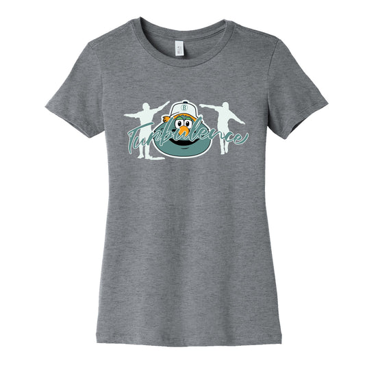 Turbulence Baseball Womens Cotton Tee