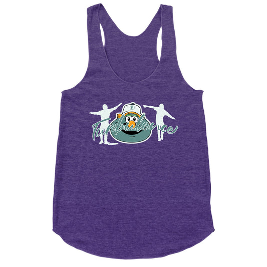 Turbulence Baseball Racerback Tank