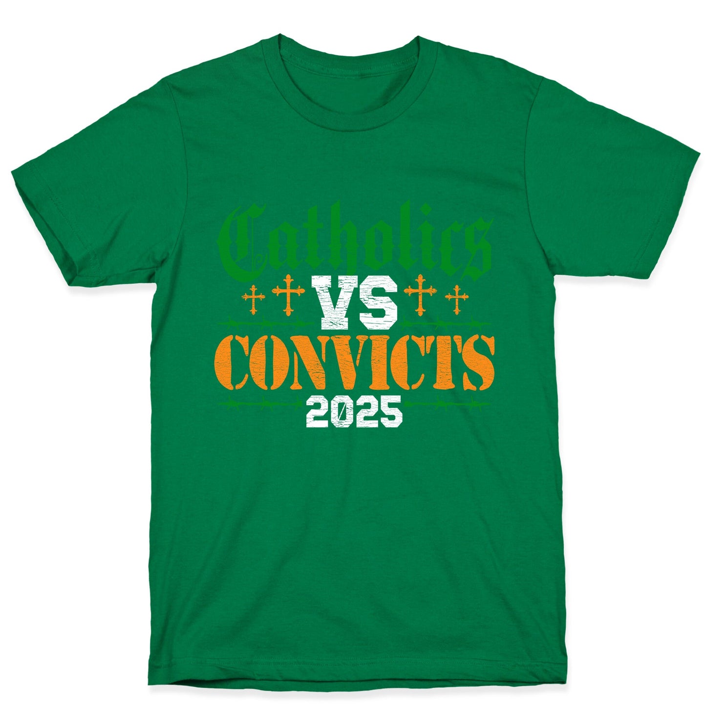 Catholics vs Convicts 2025 T-Shirt