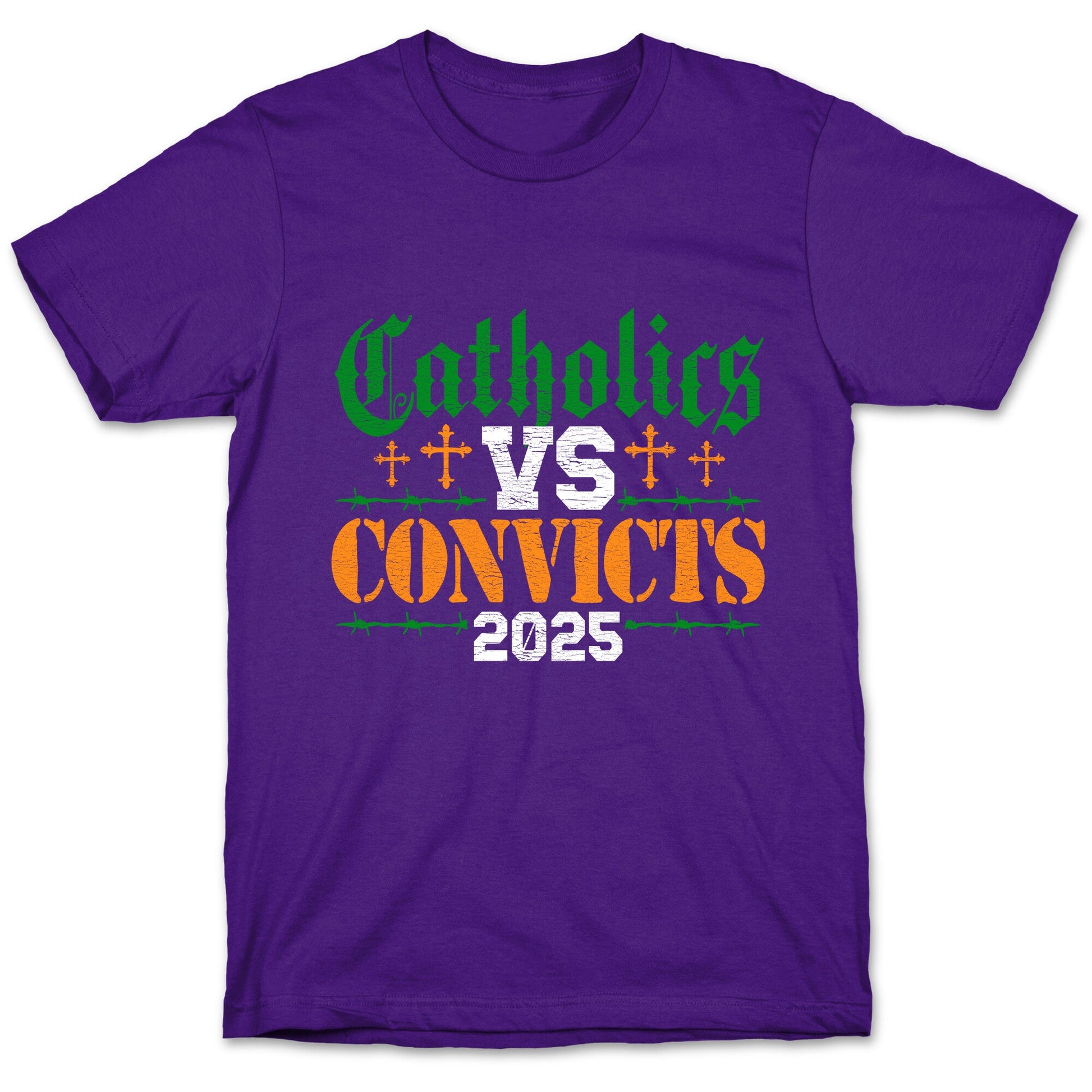 Catholics vs Convicts 2025 T-Shirt