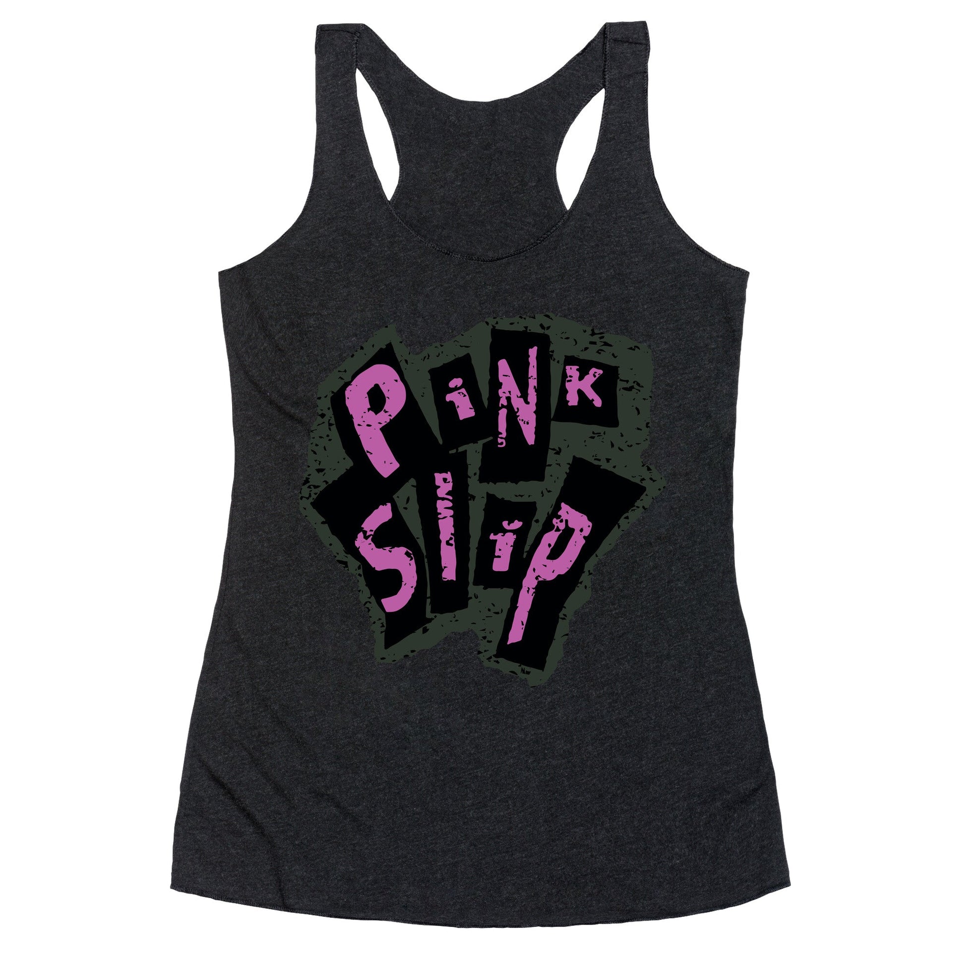 Freaky Friday Pink Slip Racerback Tank