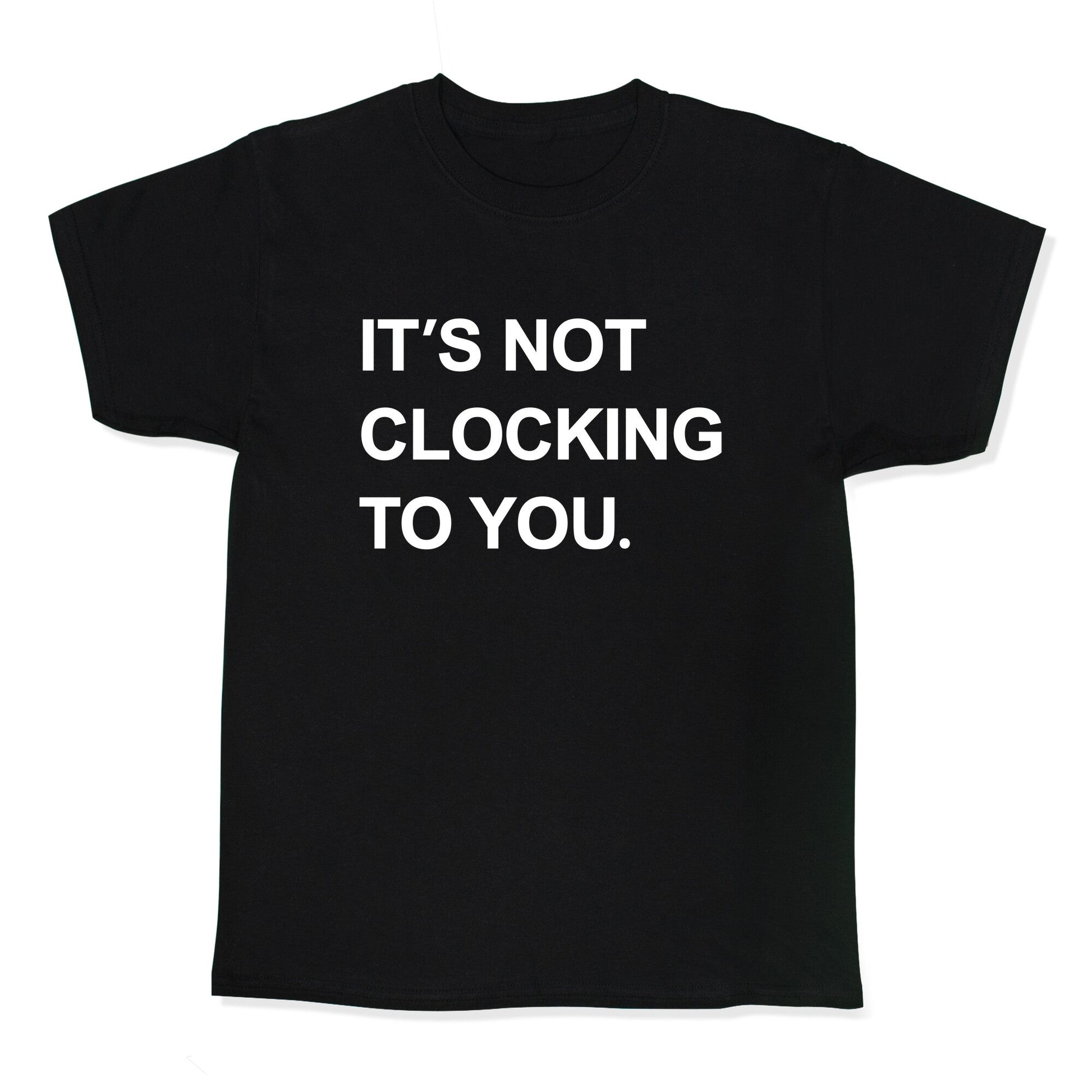 Its Not Clocking To You Bieber Kids Tee