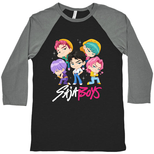 Saja Boys Kpop Demon Hunters Baseball Tee