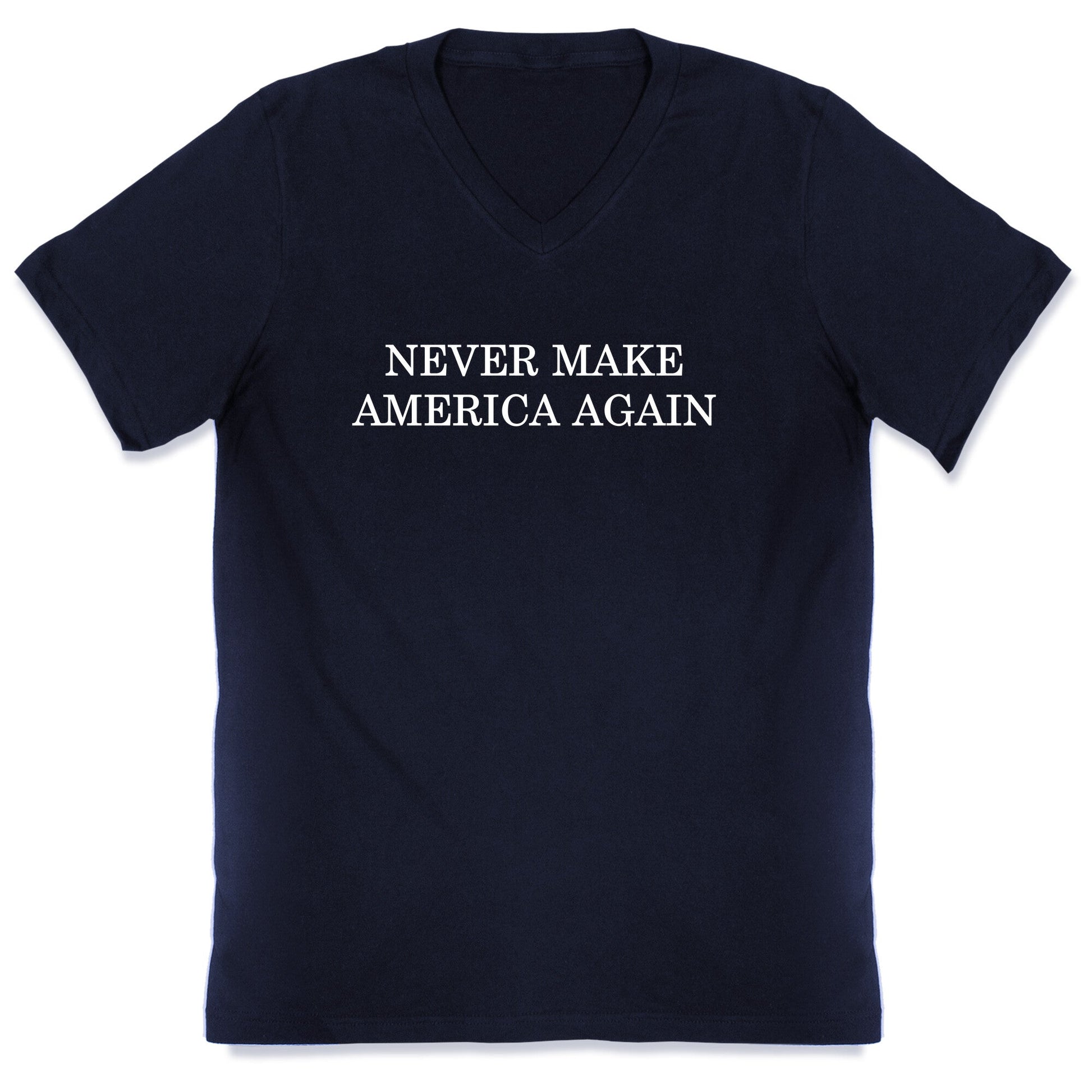 Never Make America Again V-Neck