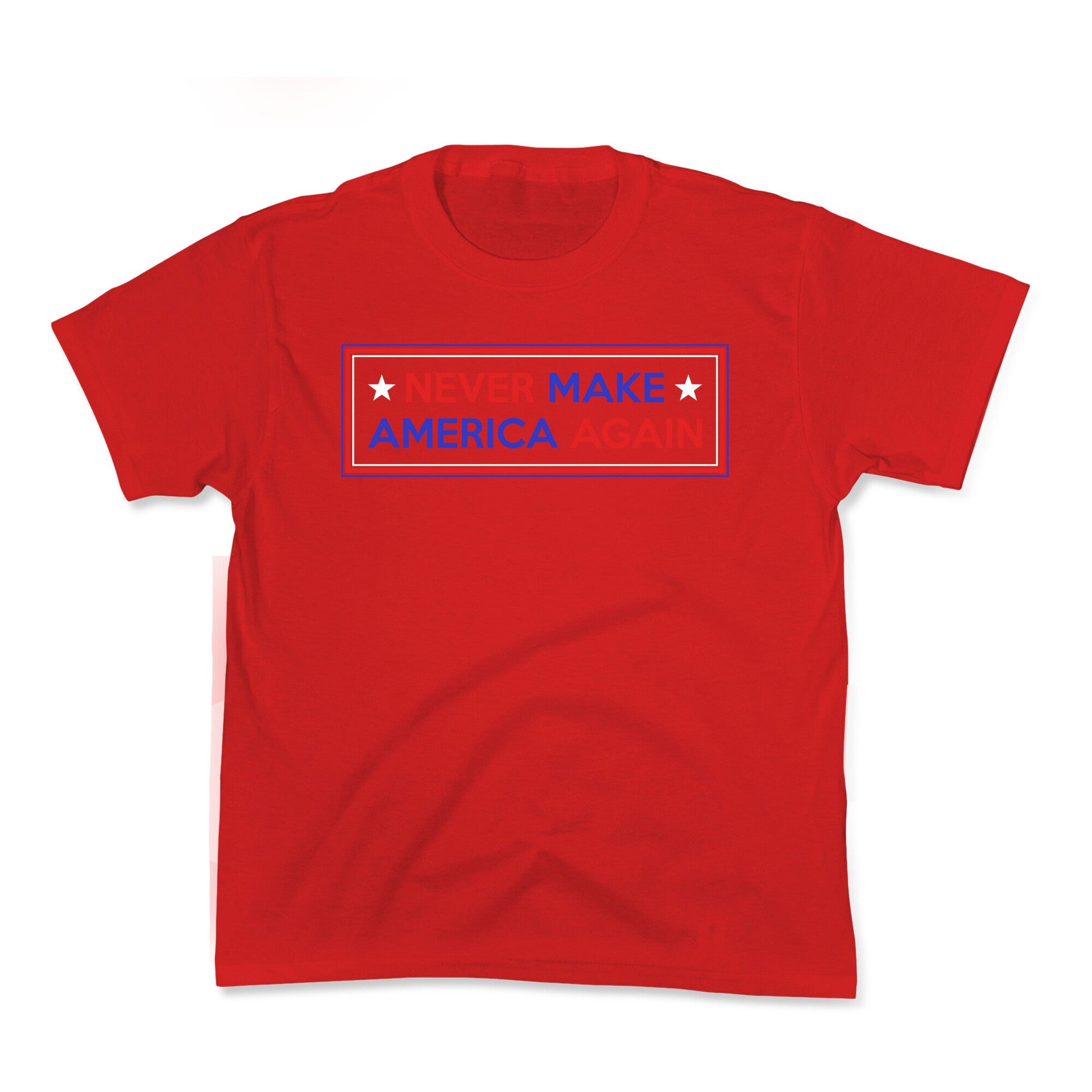 Never Make America Again Trump Kids Tee