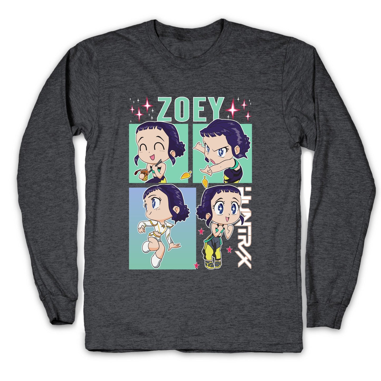 Zoey Kpop Demon Hunters Longsleeve Tee