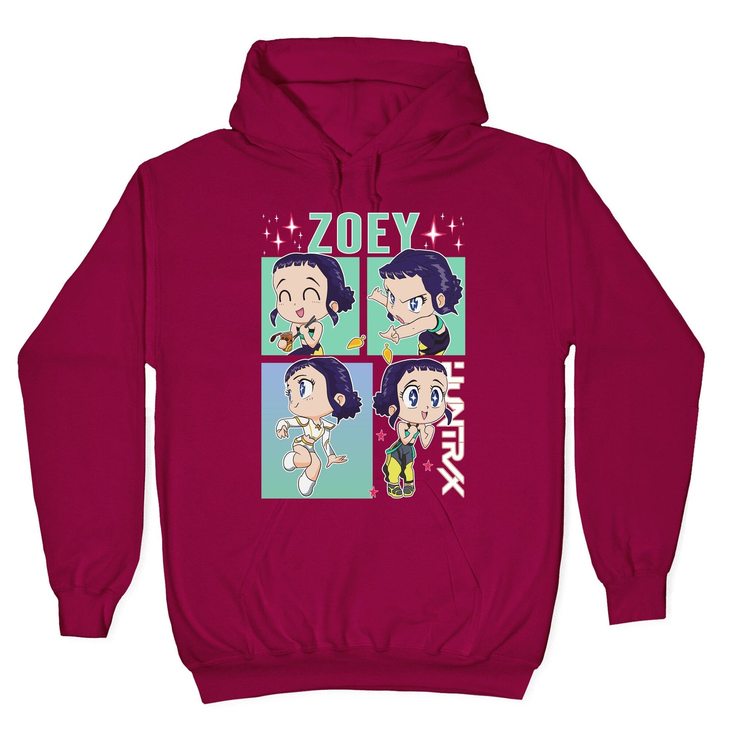 Zoey Kpop Demon Hunters Hoodie