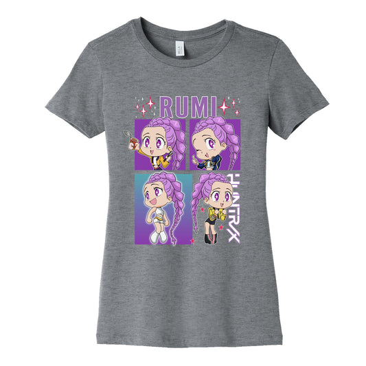 Rumi Kpop Demon Hunters Womens Cotton Tee