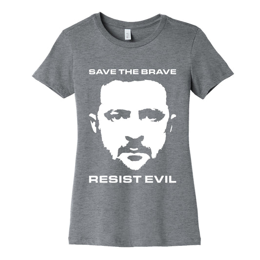 Zelensky Save The Brave Womens Cotton Tee