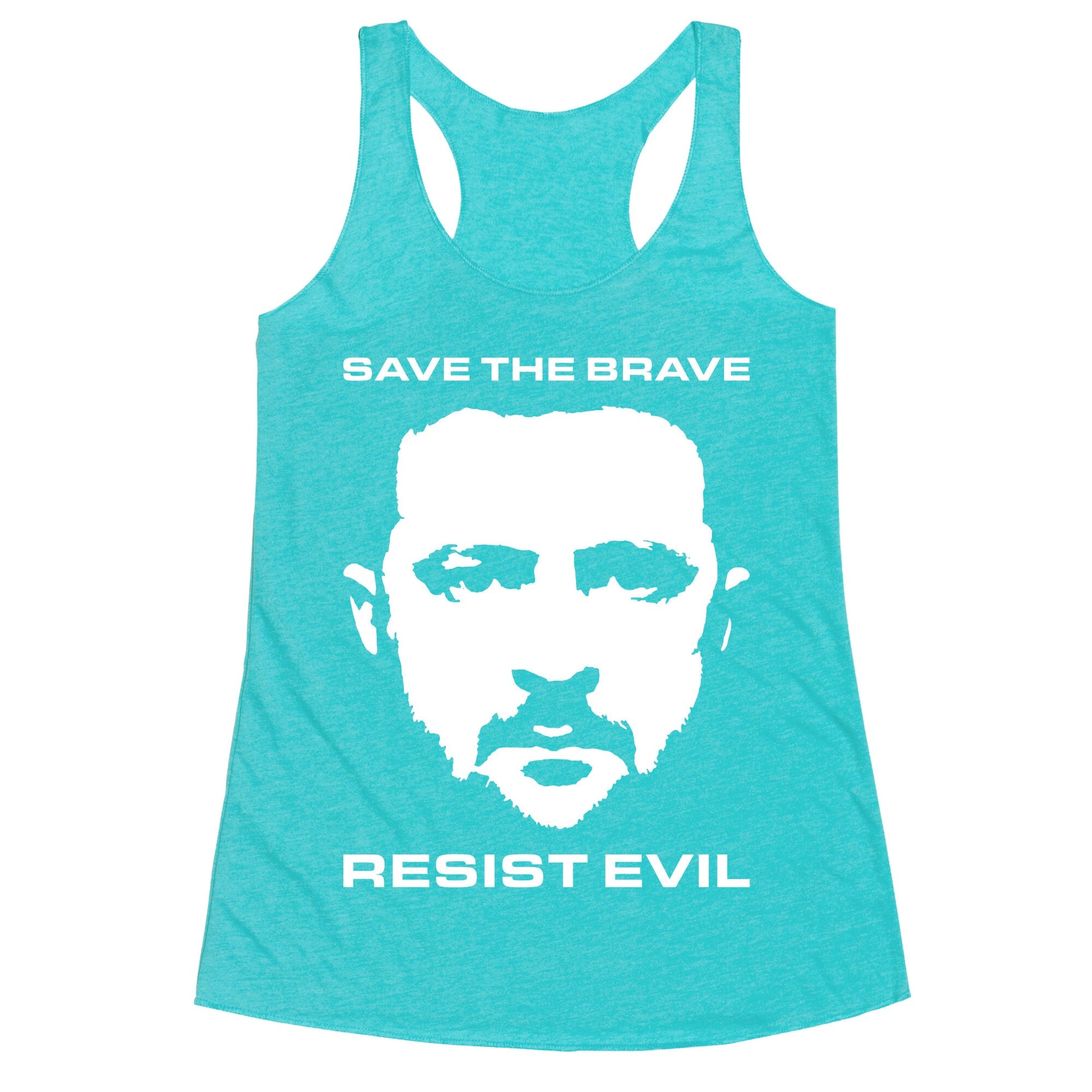 Zelensky Save The Brave Racerback Tank