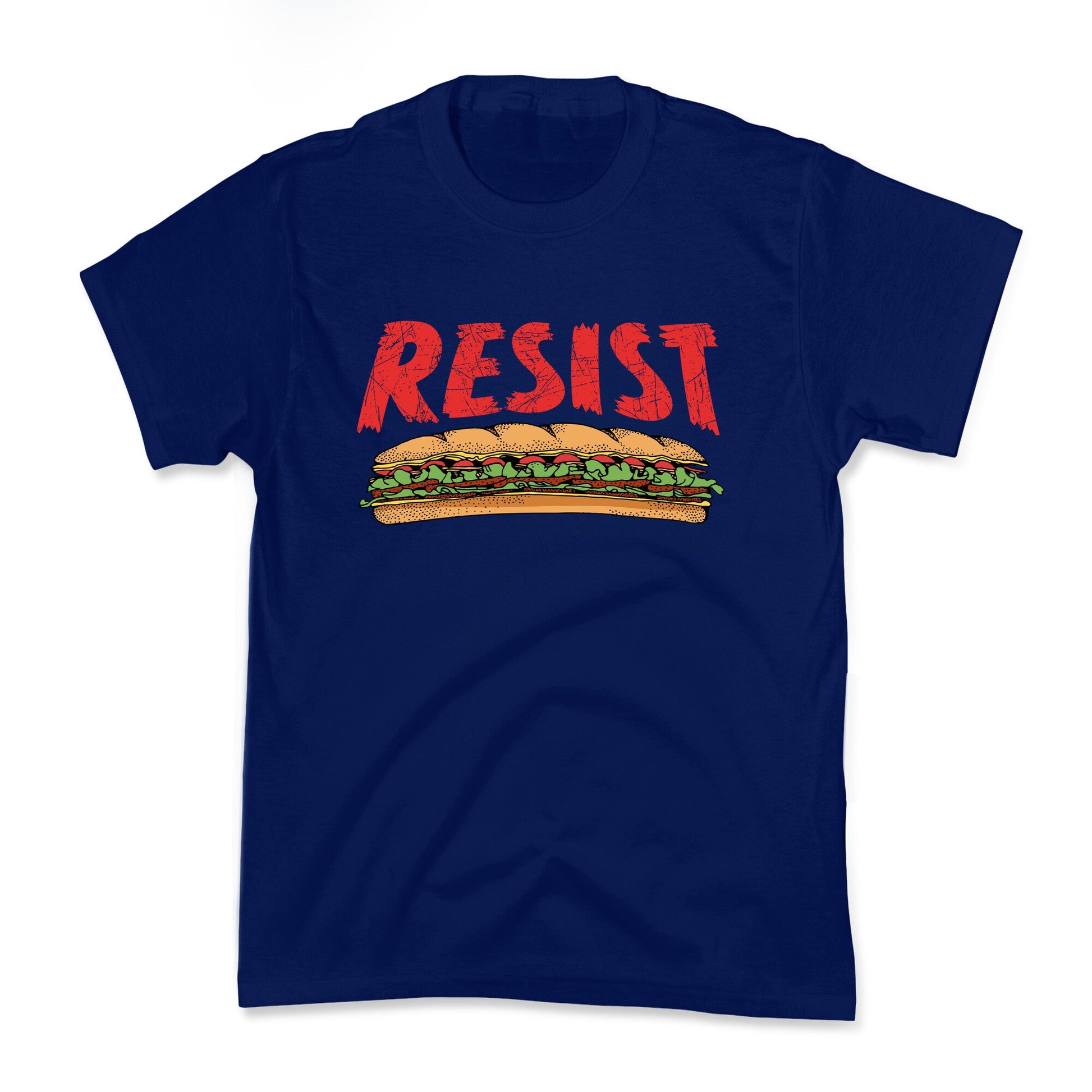 Resist Anti Ice Sandwich Guy DC Kids Tee