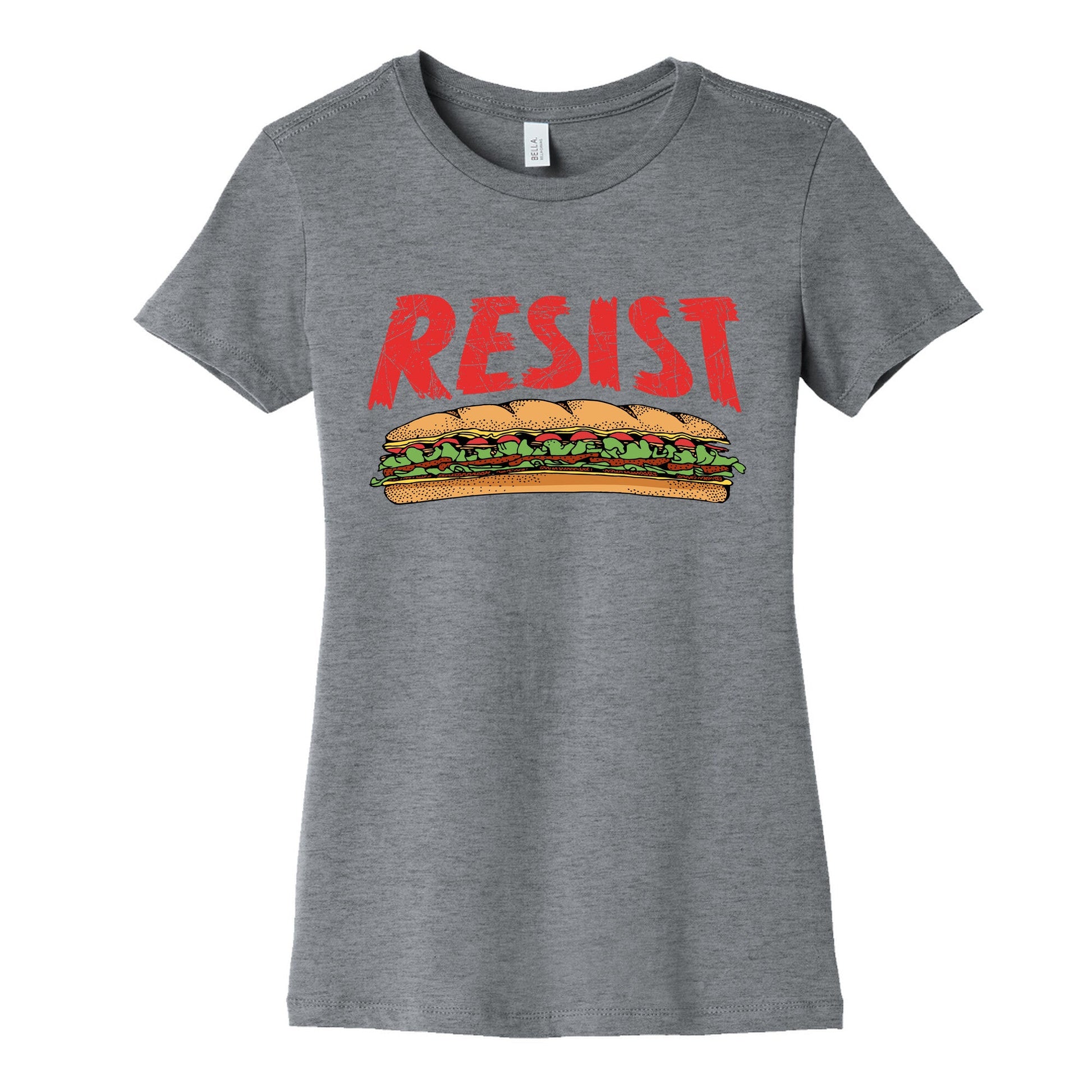 Resist Anti Ice Sandwich Guy DC Womens Cotton Tee