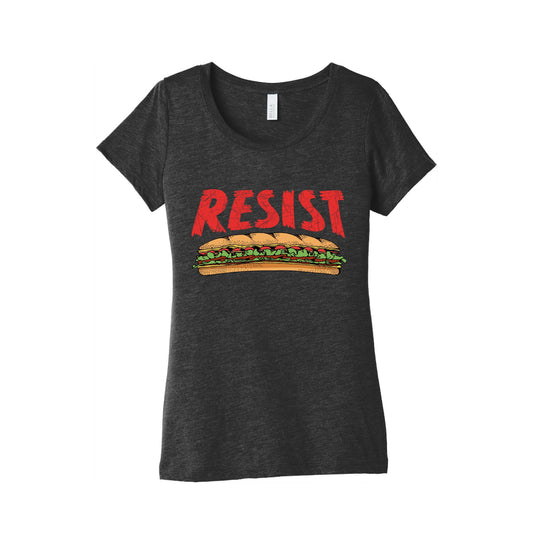 Resist Anti Ice Sandwich Guy DC Womens Triblend Tee