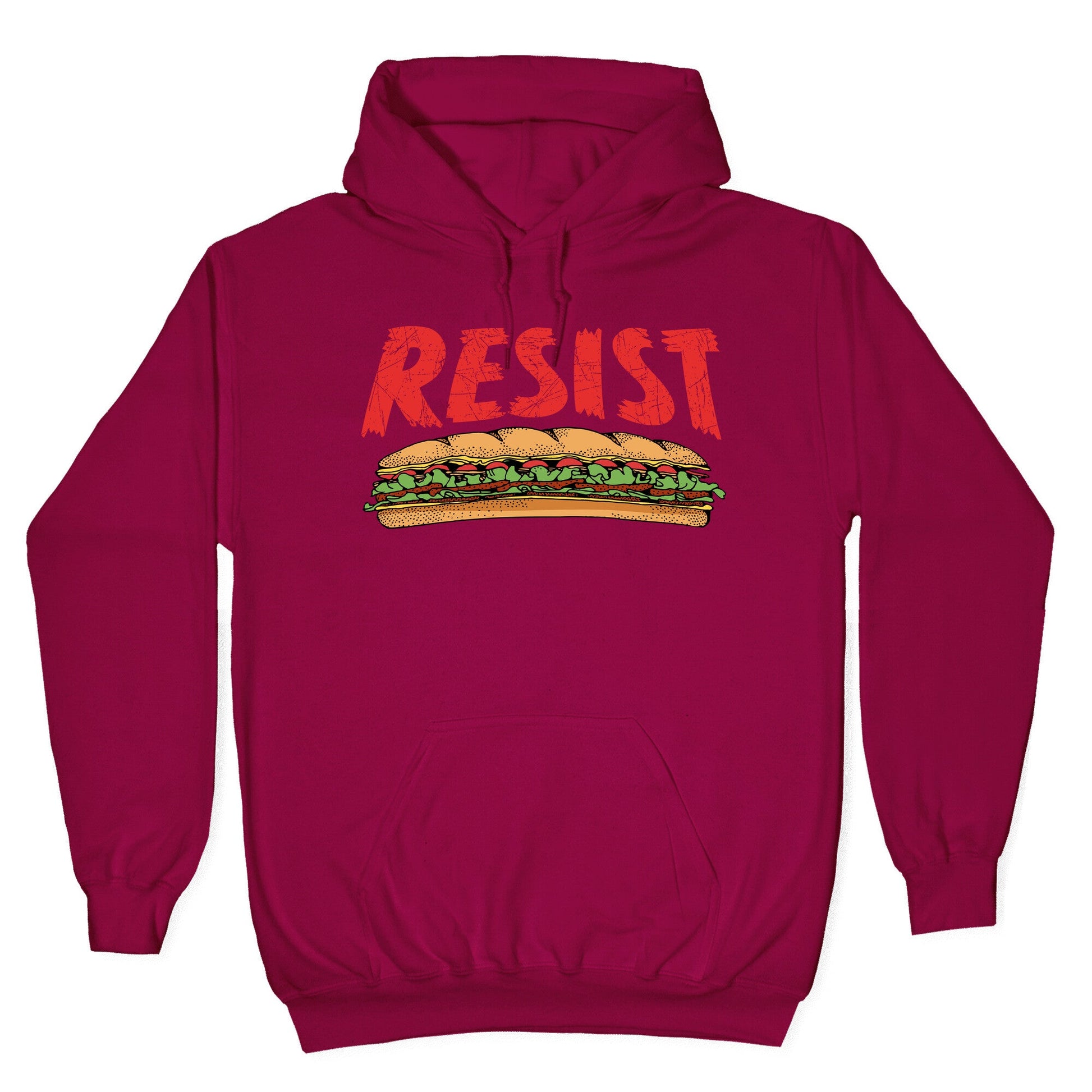 Resist Anti Ice Sandwich Guy DC Hoodie