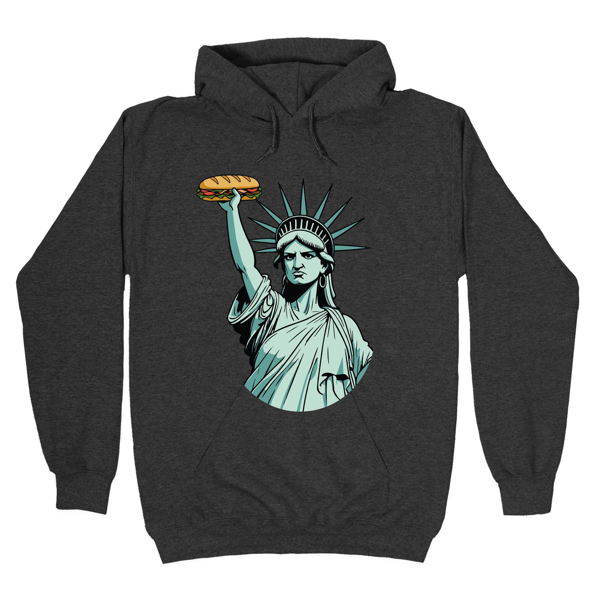 Statue of Liberty Sandwich Guy DC Hoodie