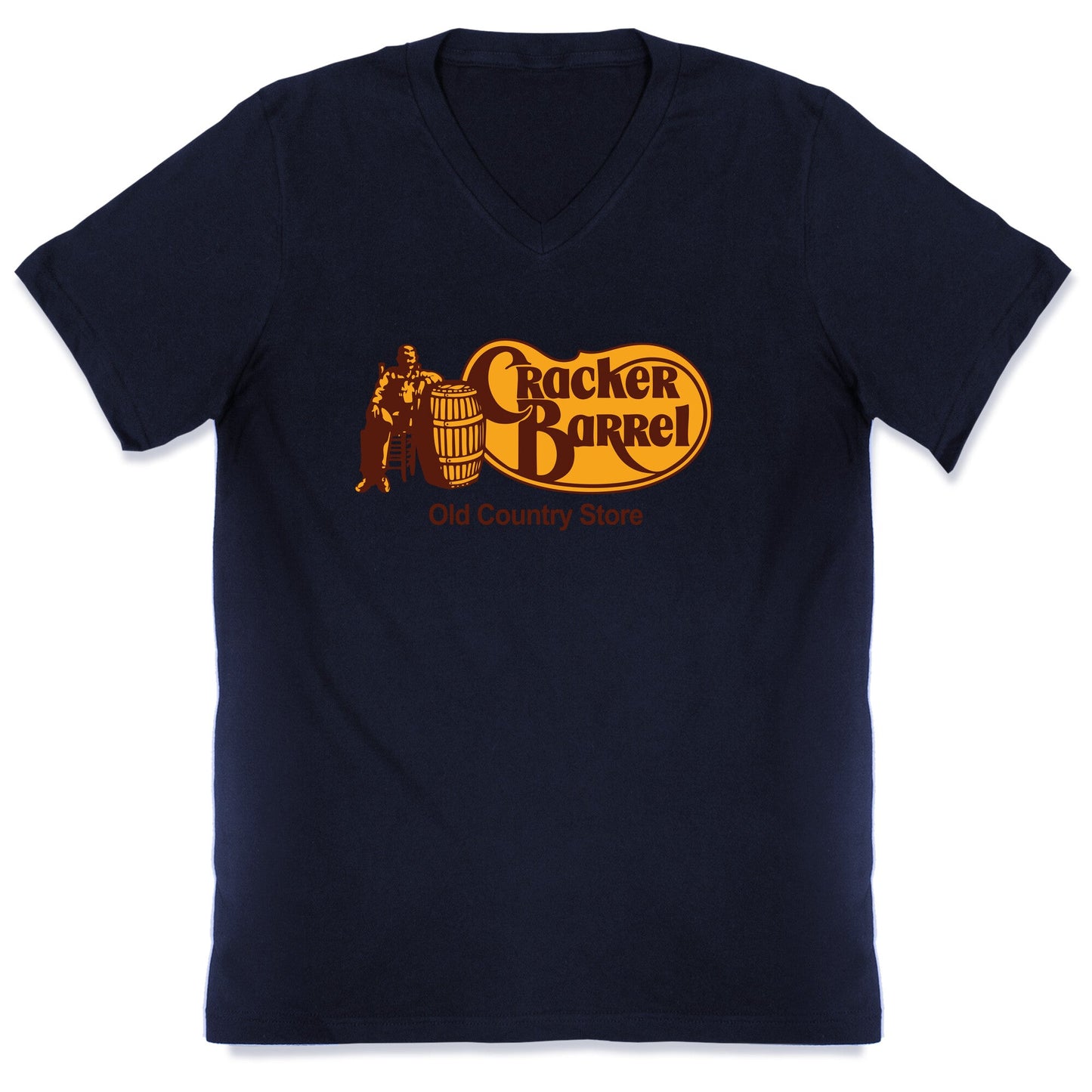 Cracker Barrel Retro V-Neck