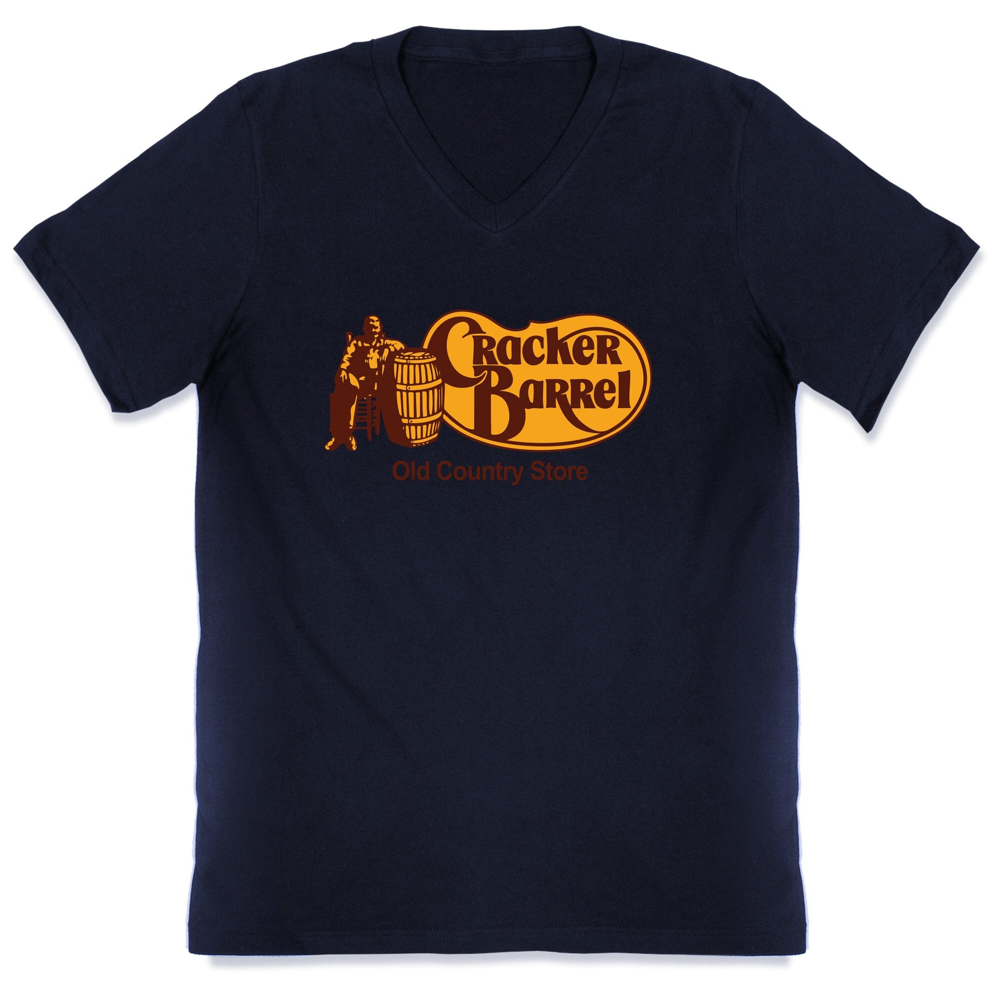 Cracker Barrel Retro V-Neck